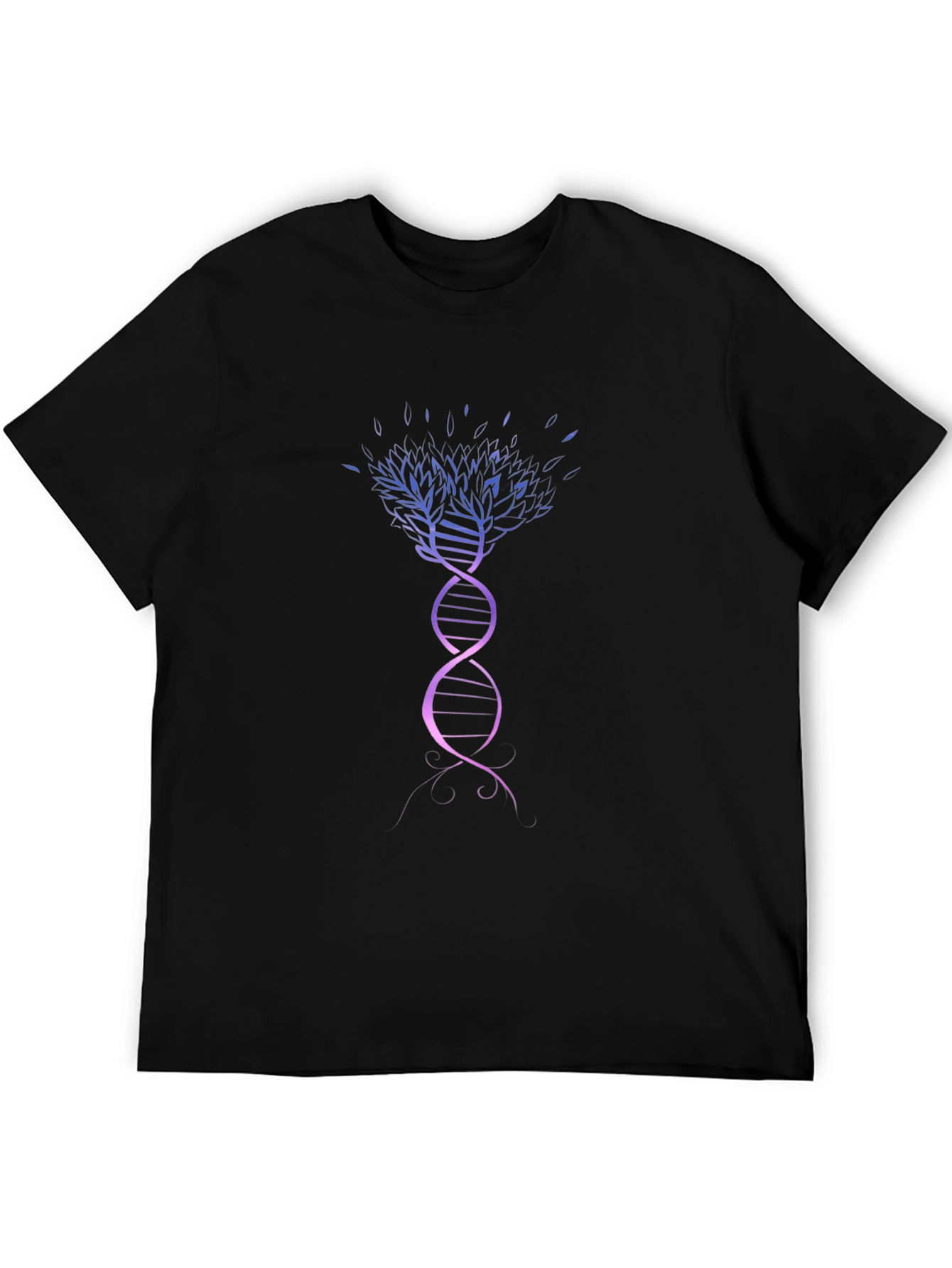 DNA Tree Graphic T-Shirt - Stylish Biology Tee