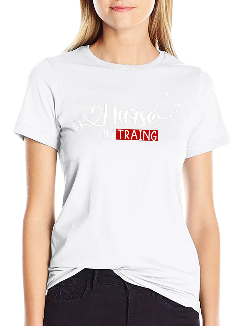 Nurse in Training Black T-Shirt