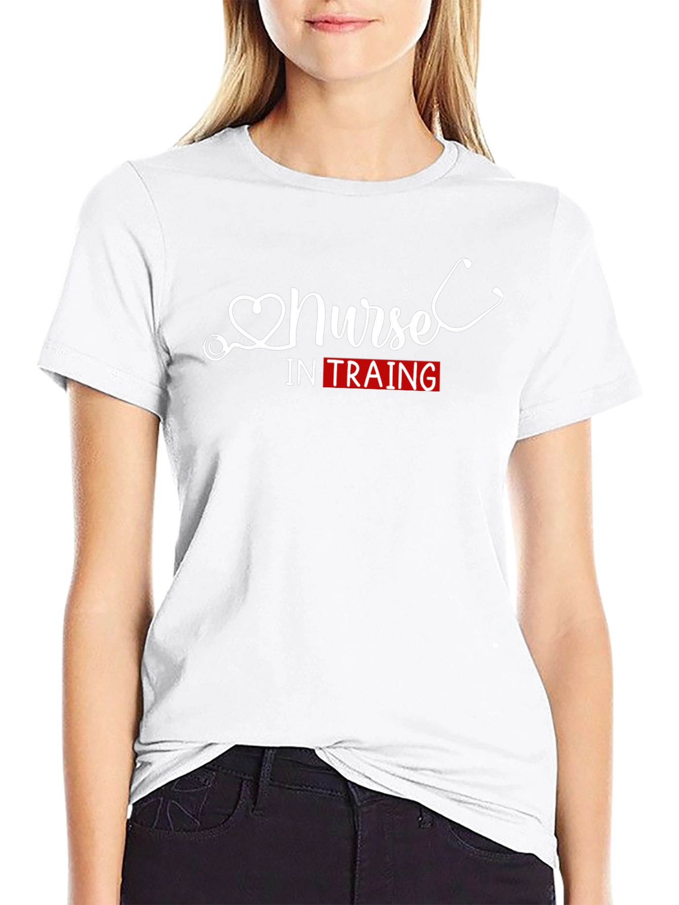 Nurse in Training Black T-Shirt