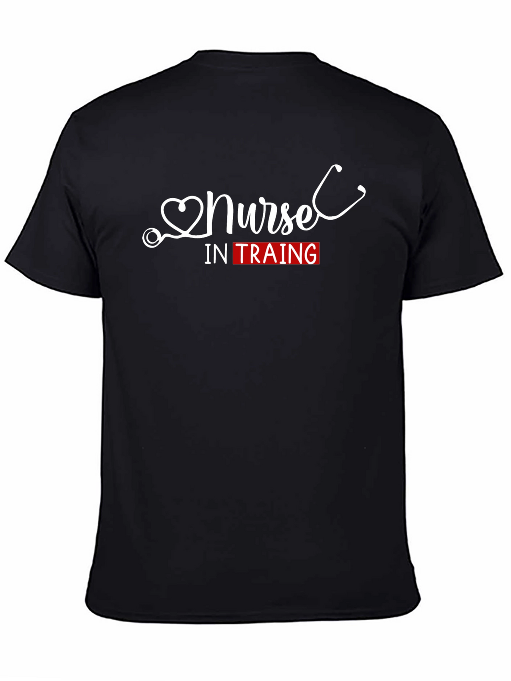 Nurse in Training Black T-Shirt
