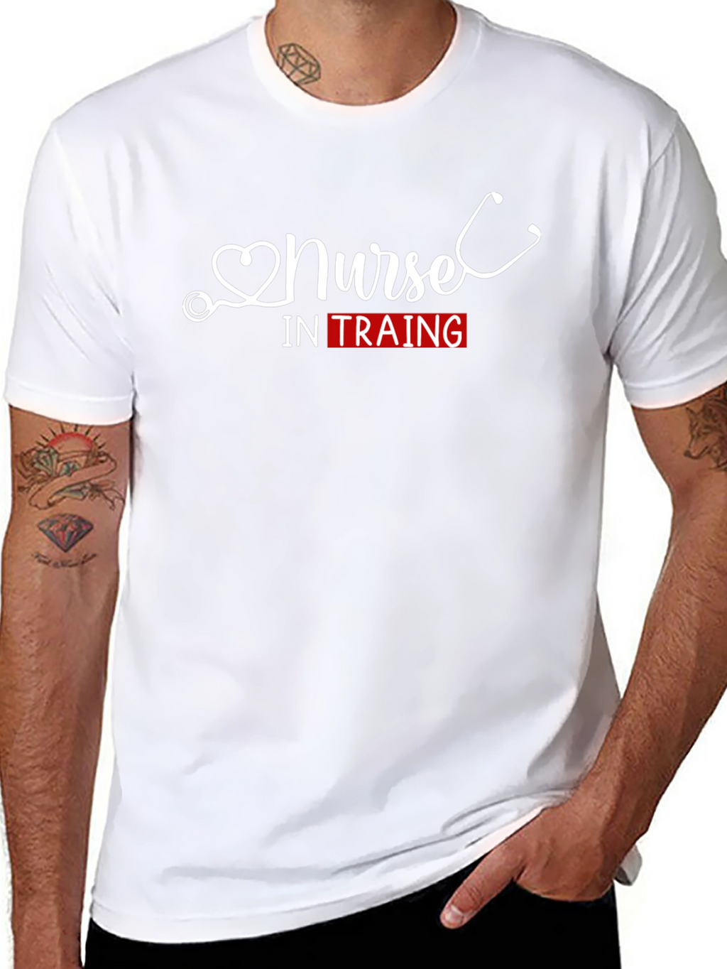 Nurse in Training Black T-Shirt