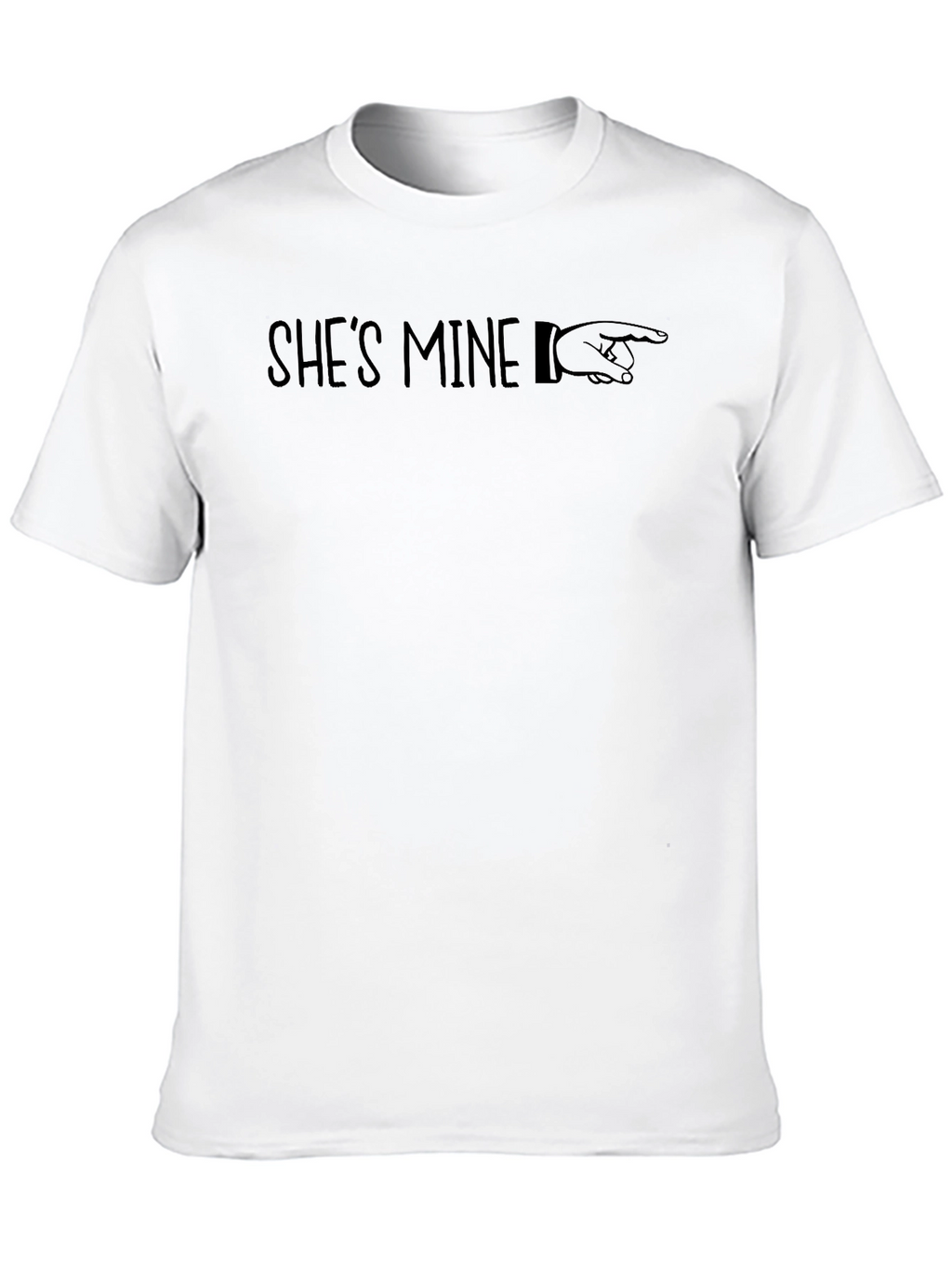 Shes Mine Graphic Tee - Black T-Shirt