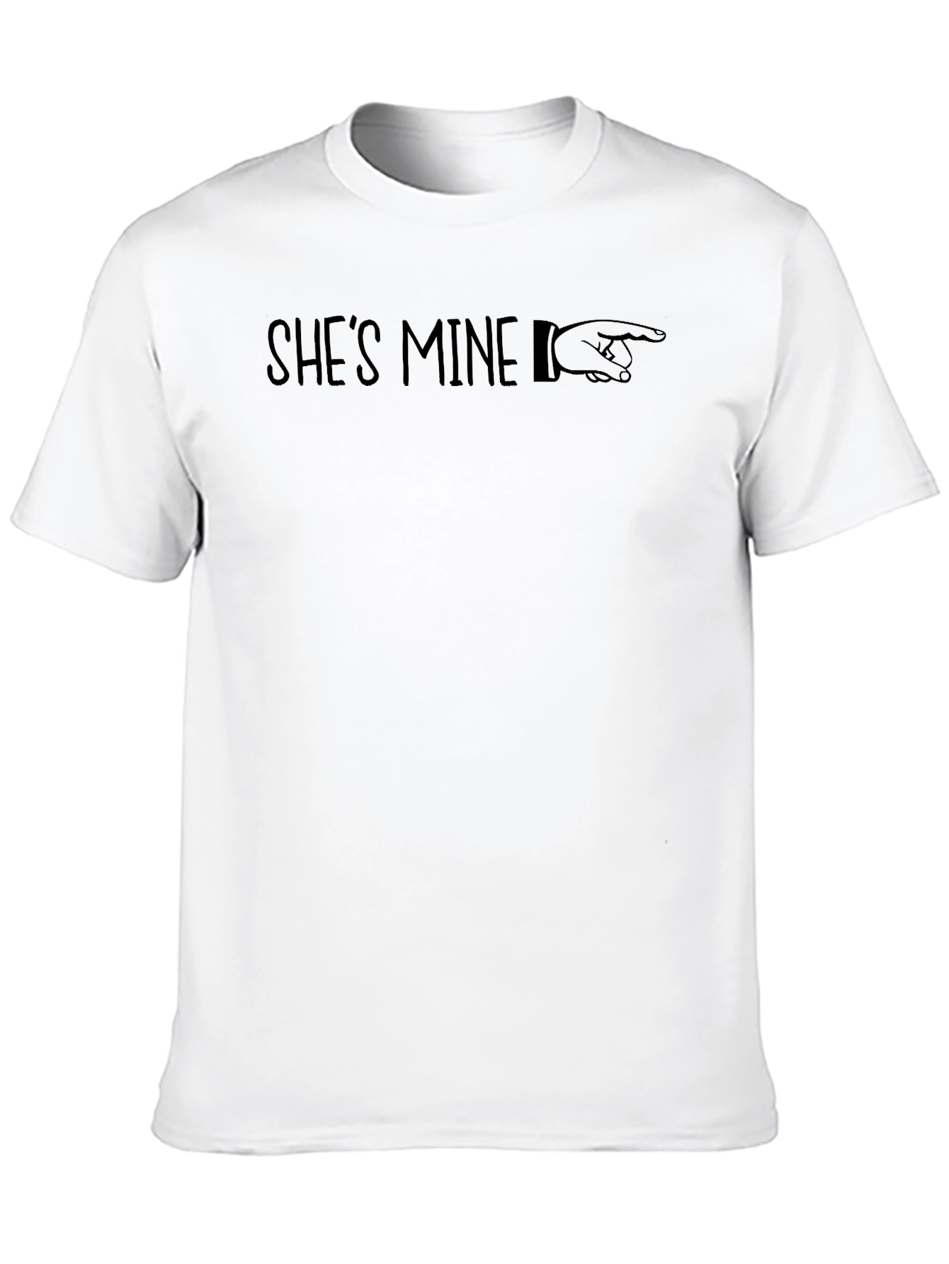 Shes Mine Graphic Tee - Black T-Shirt