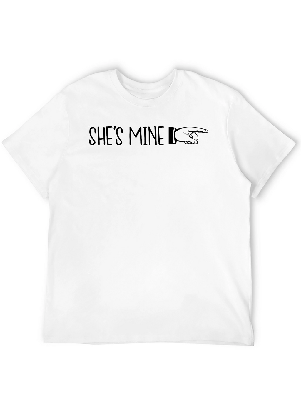 Shes Mine Graphic Tee - Black T-Shirt