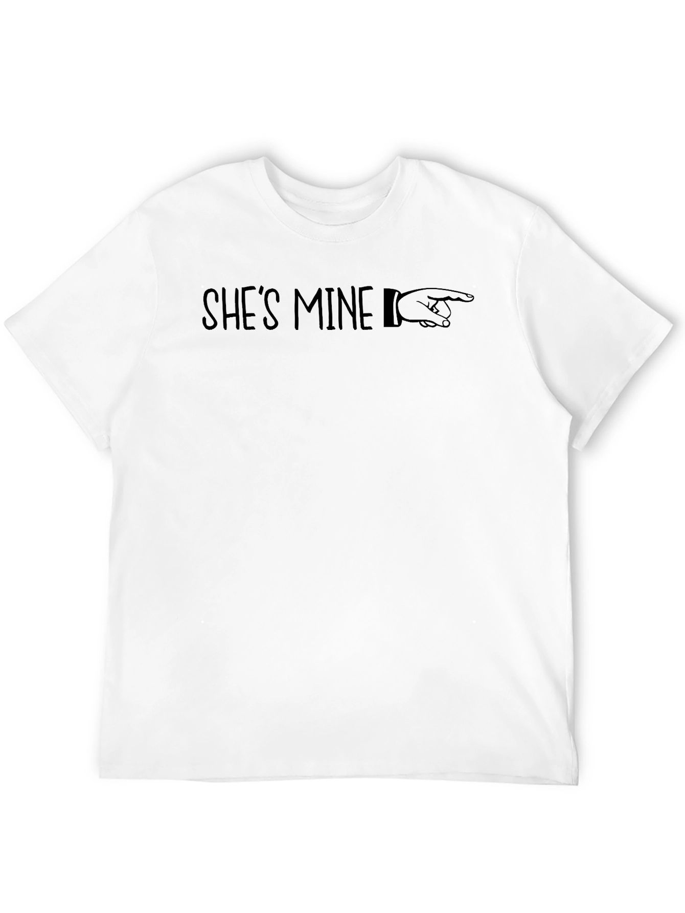 Shes Mine Graphic Tee - Black T-Shirt