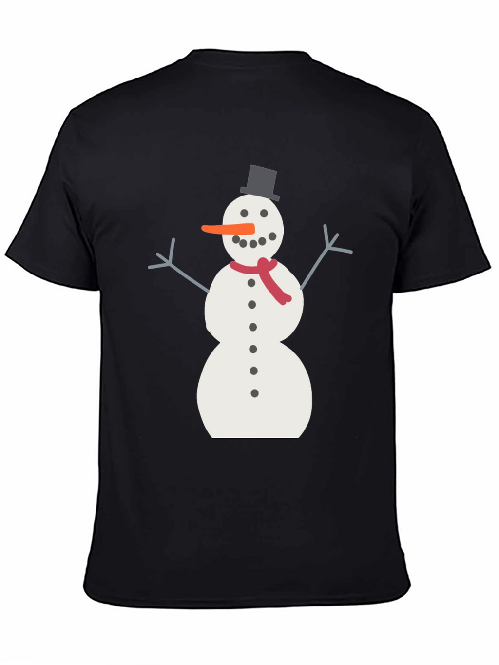 Snowman Graphic Tee - Winter Holiday T-Shirt