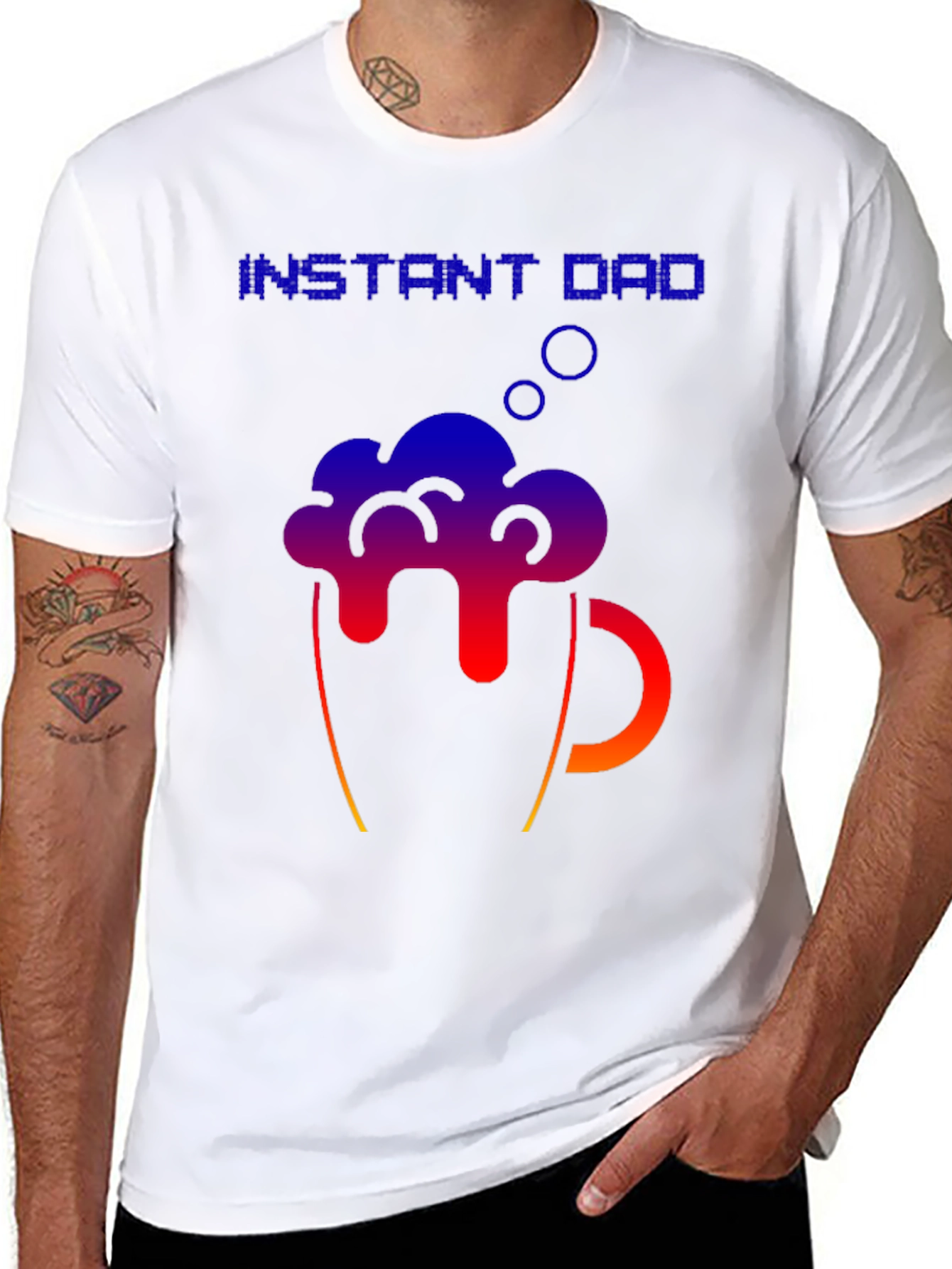 Instant Dad Beer Mug T-Shirt