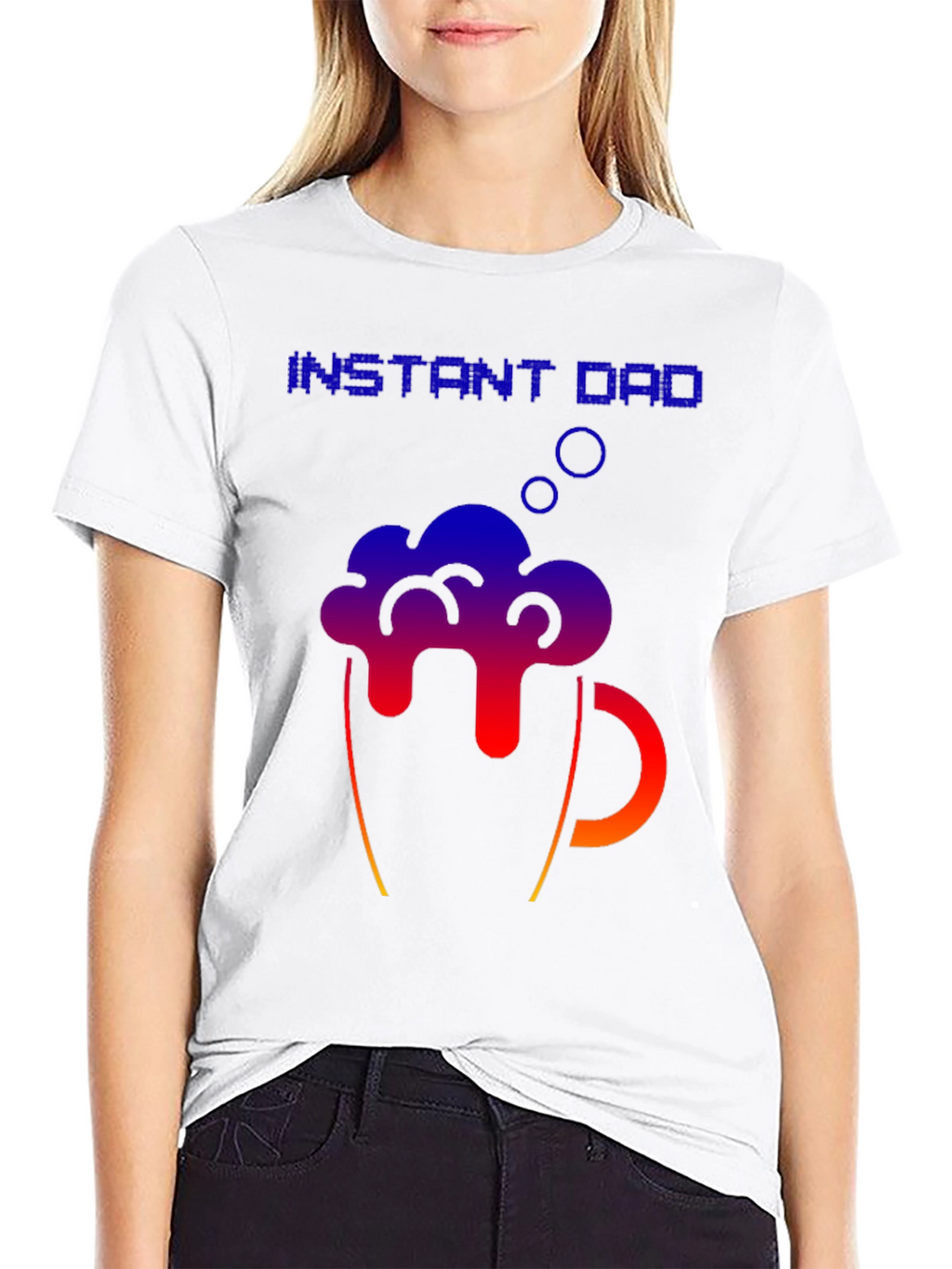 Instant Dad Beer Mug T-Shirt