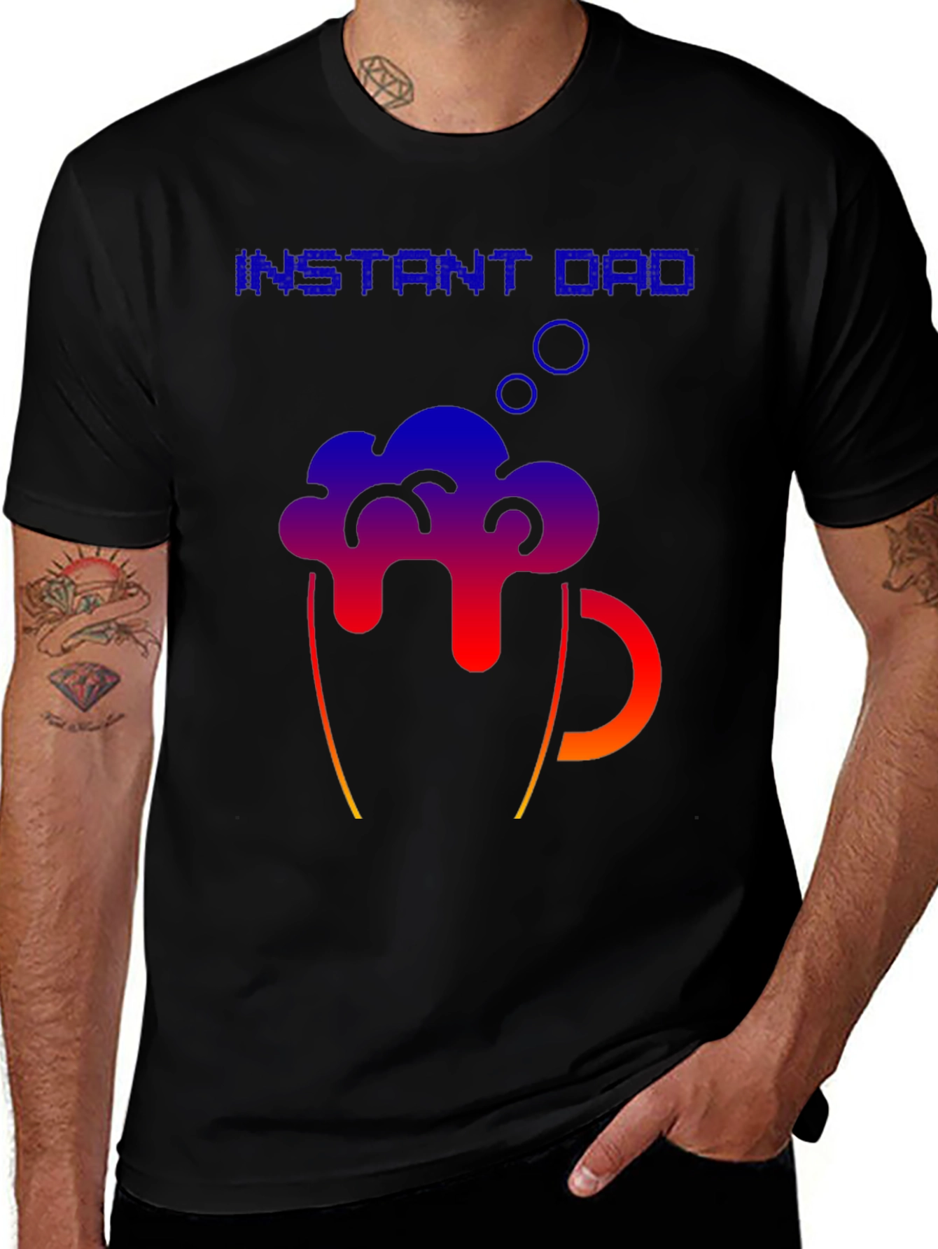 Instant Dad Beer Mug T-Shirt