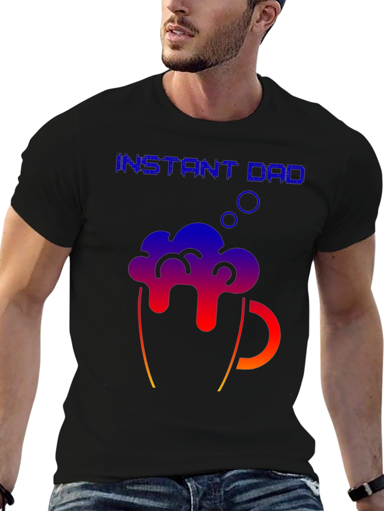 Instant Dad Beer Mug T-Shirt