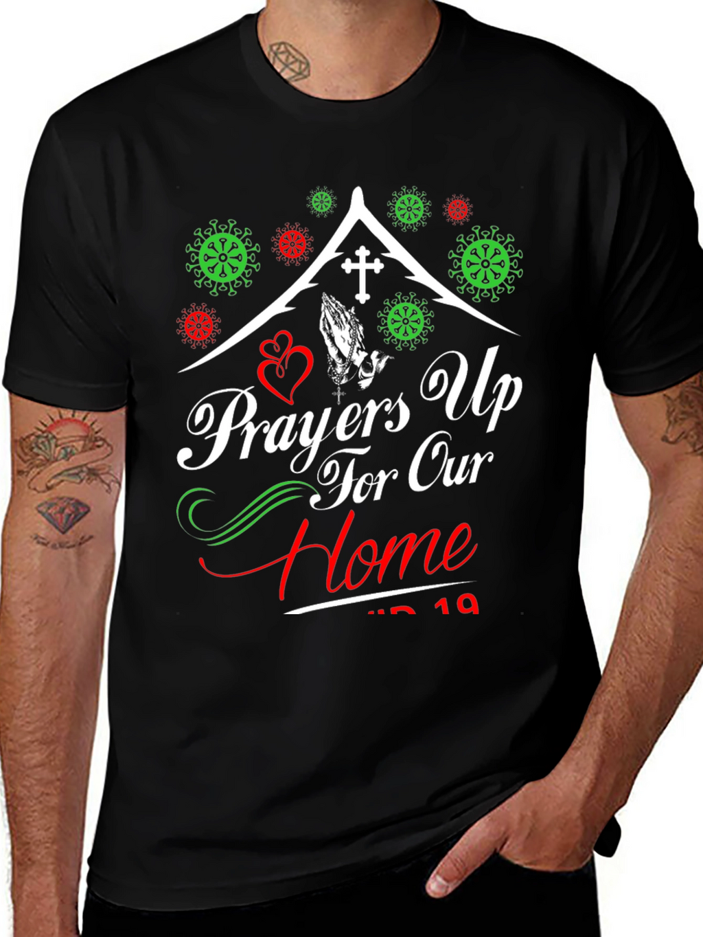 Prayers Up for Our Home T-Shirt