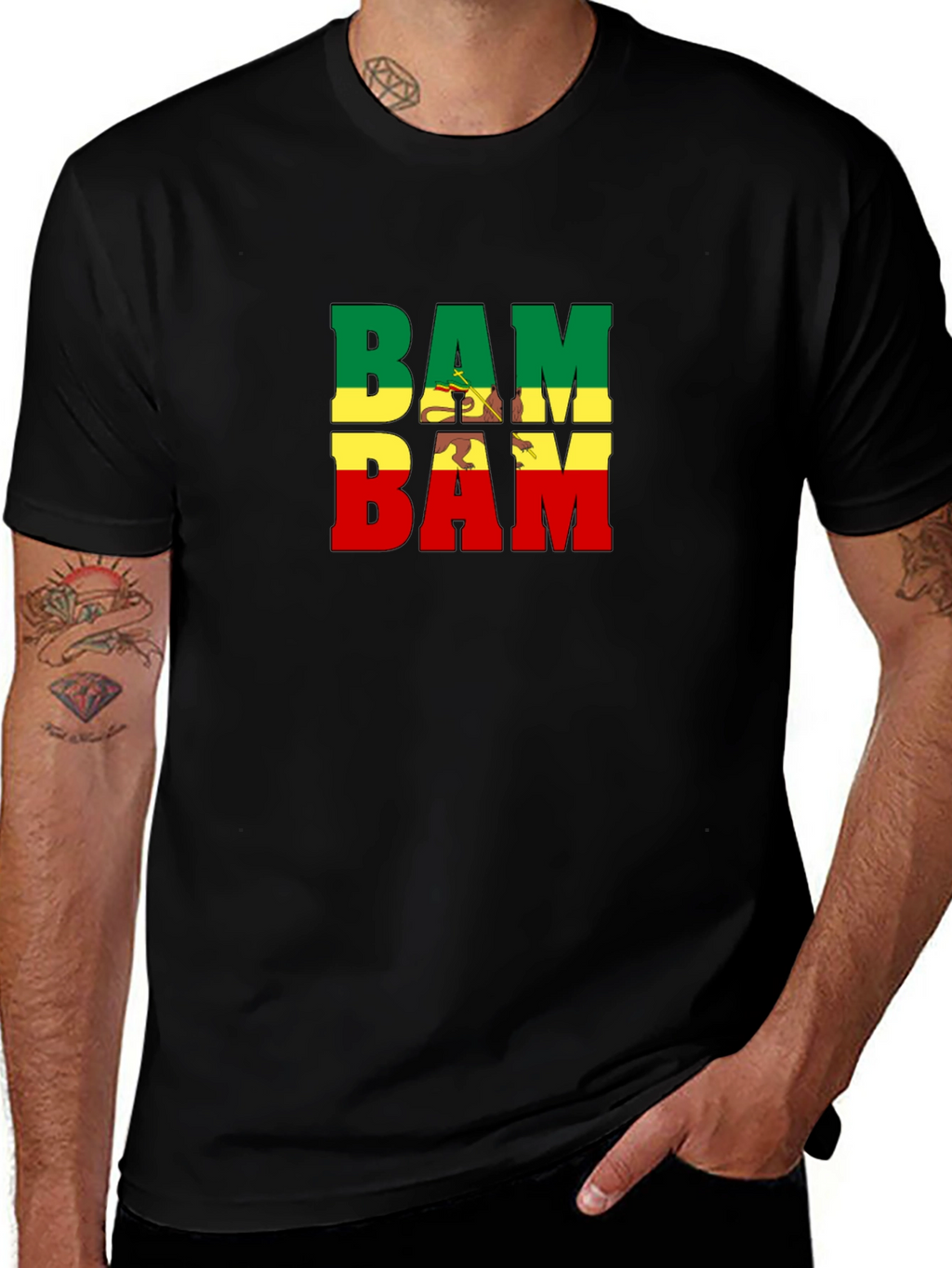 Rasta BAM T-Shirt - Reggae Style