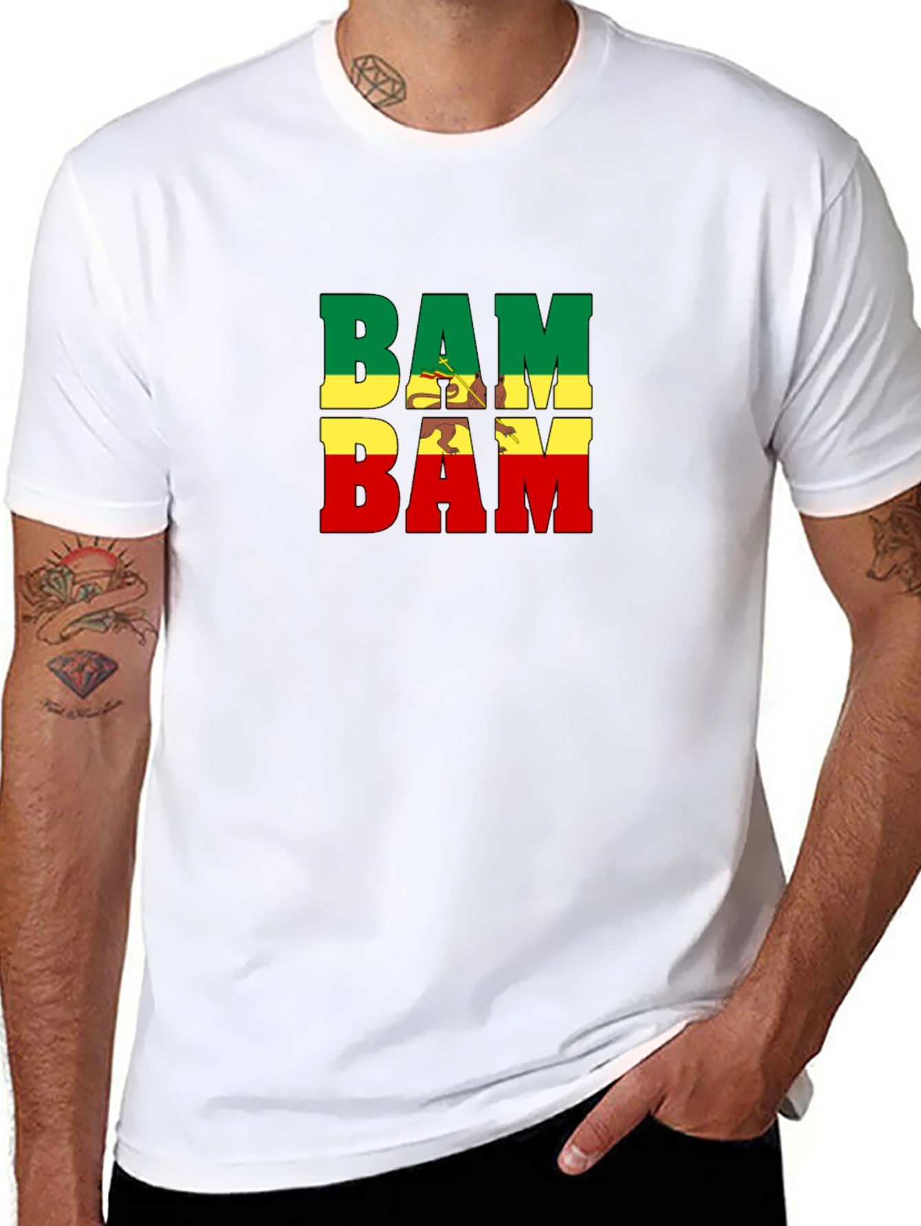 Rasta BAM T-Shirt - Reggae Style