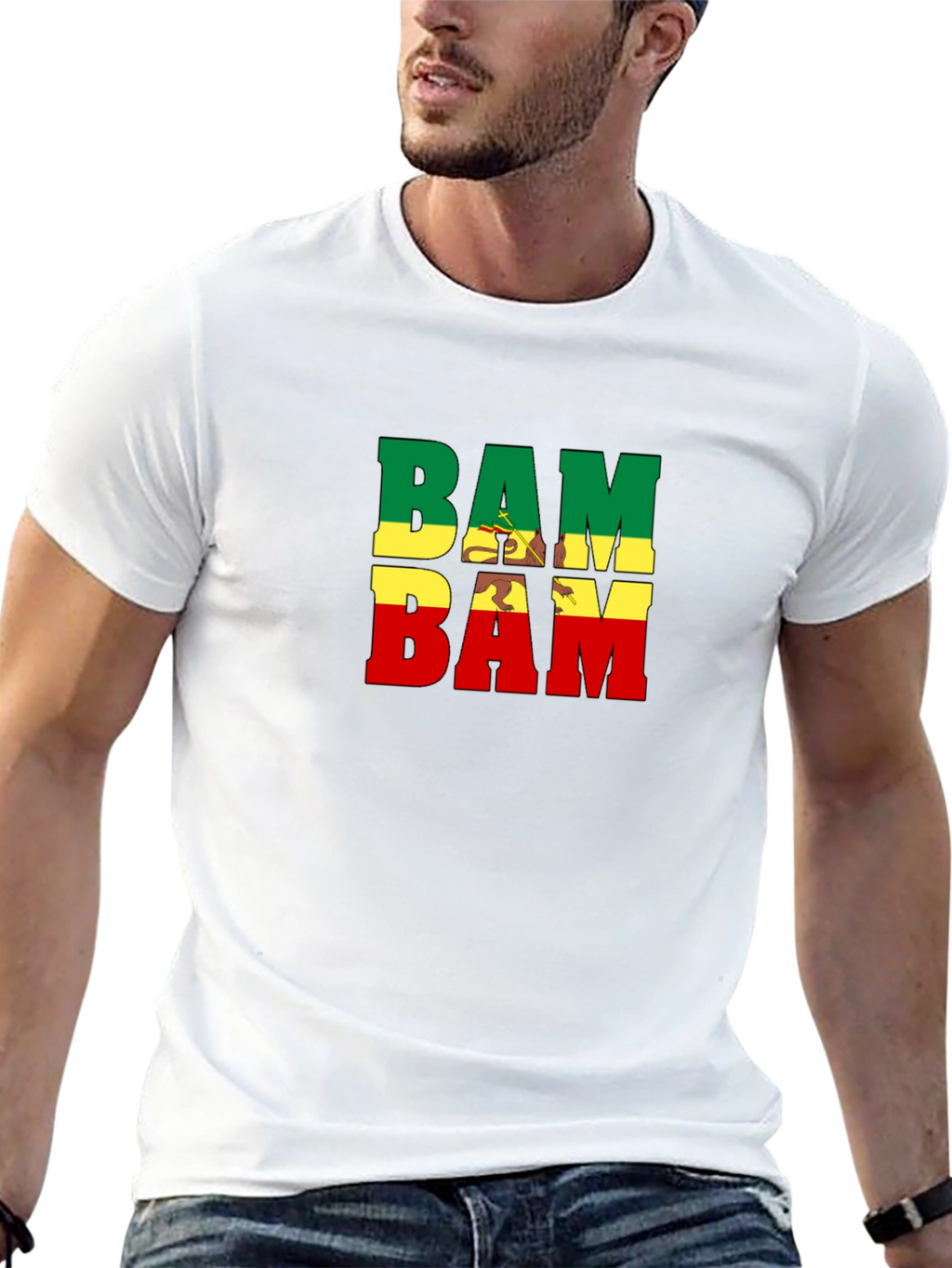 Rasta BAM T-Shirt - Reggae Style