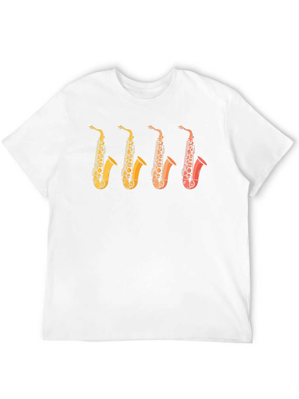 Saxophone Graphic T-Shirt