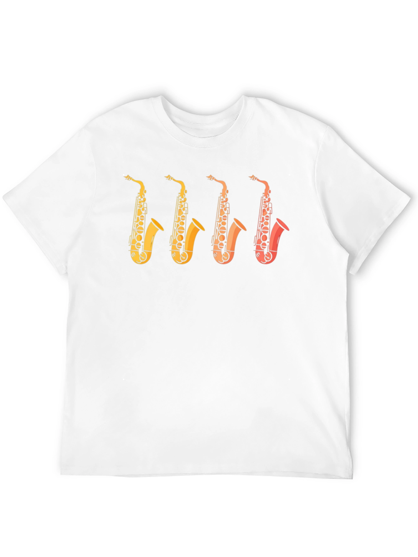 Saxophone Graphic T-Shirt