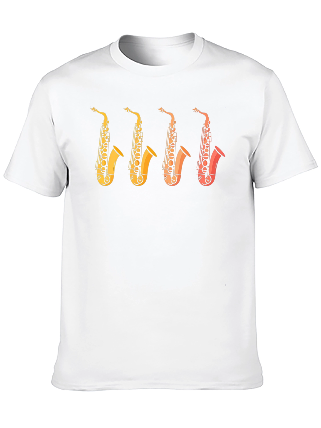 Saxophone Graphic T-Shirt