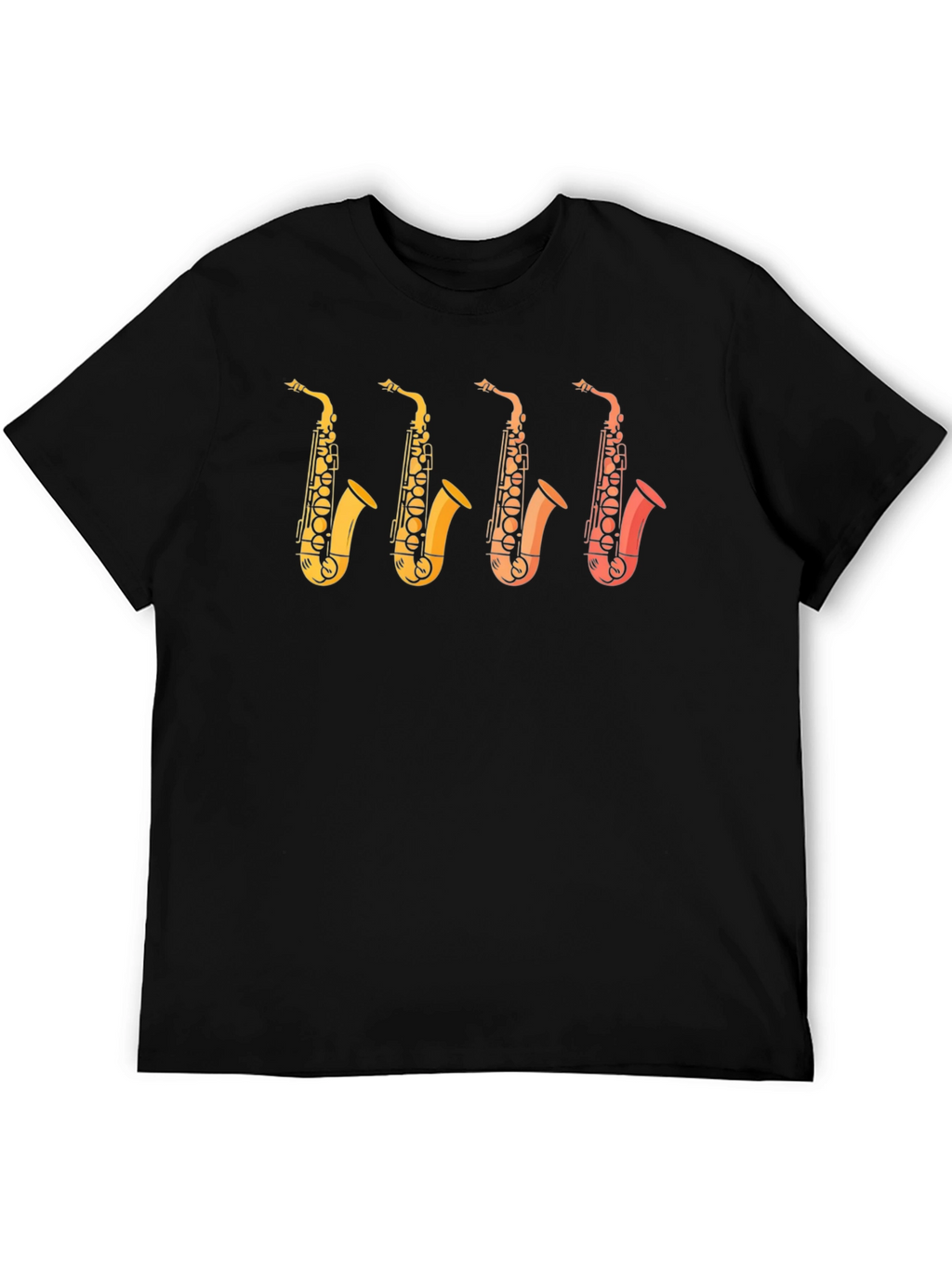 Saxophone Graphic T-Shirt