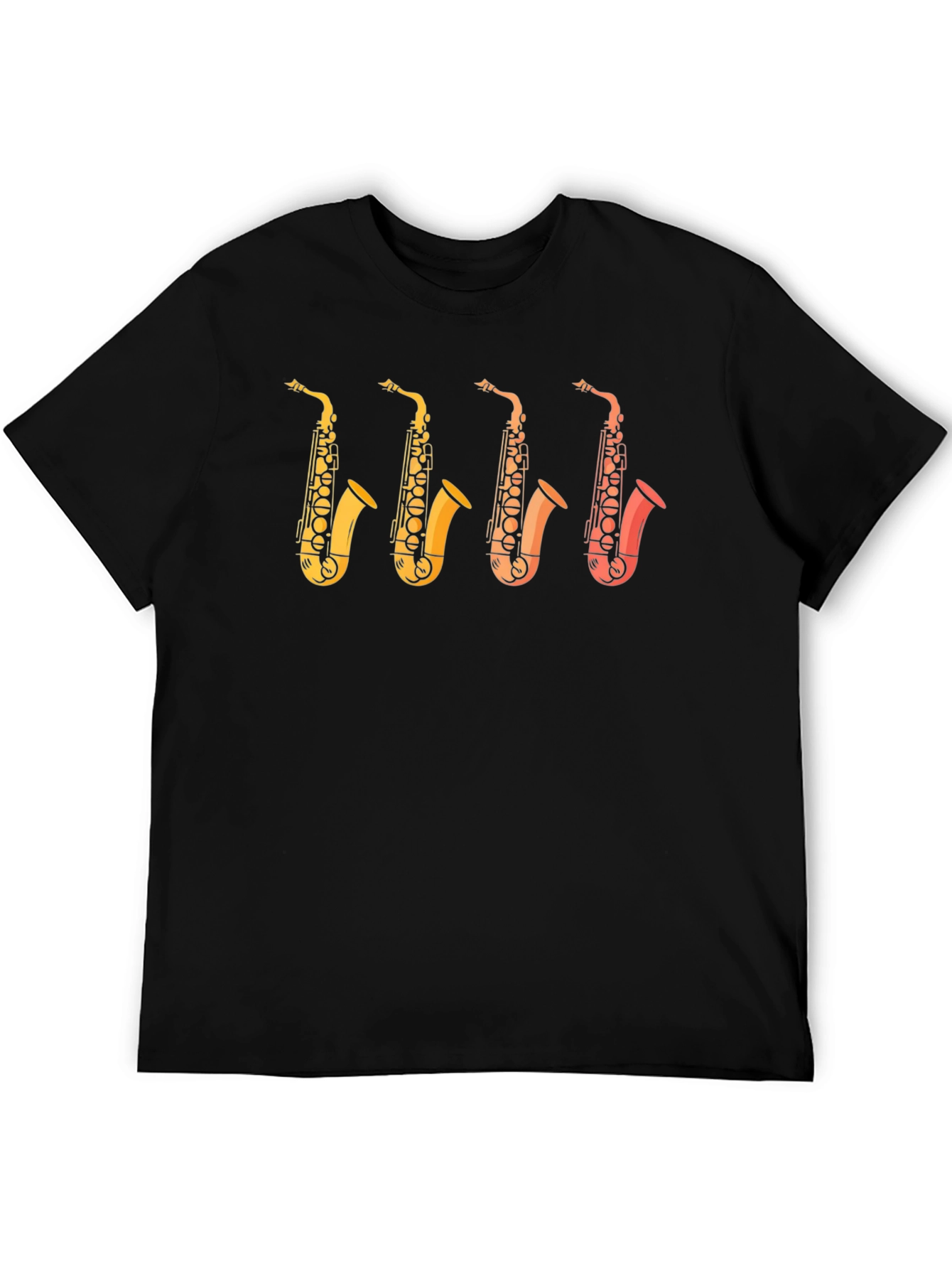 Saxophone Graphic T-Shirt