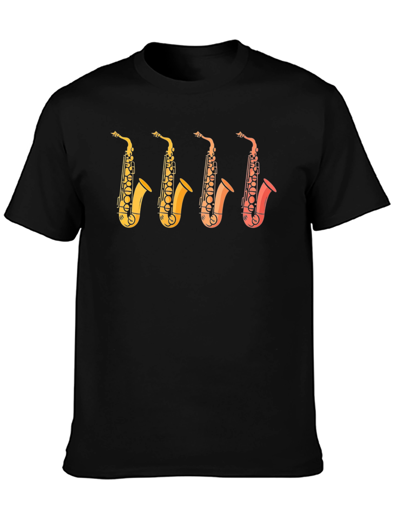 Saxophone Graphic T-Shirt