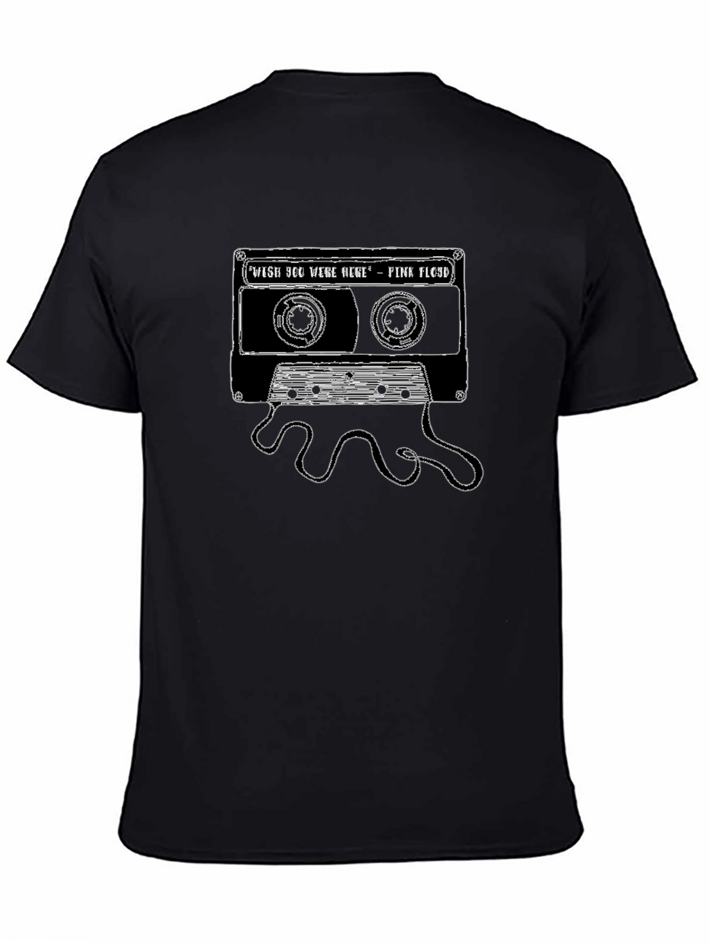 Pink Floyd Wish You Were Here Cassette Tape T-Shirt