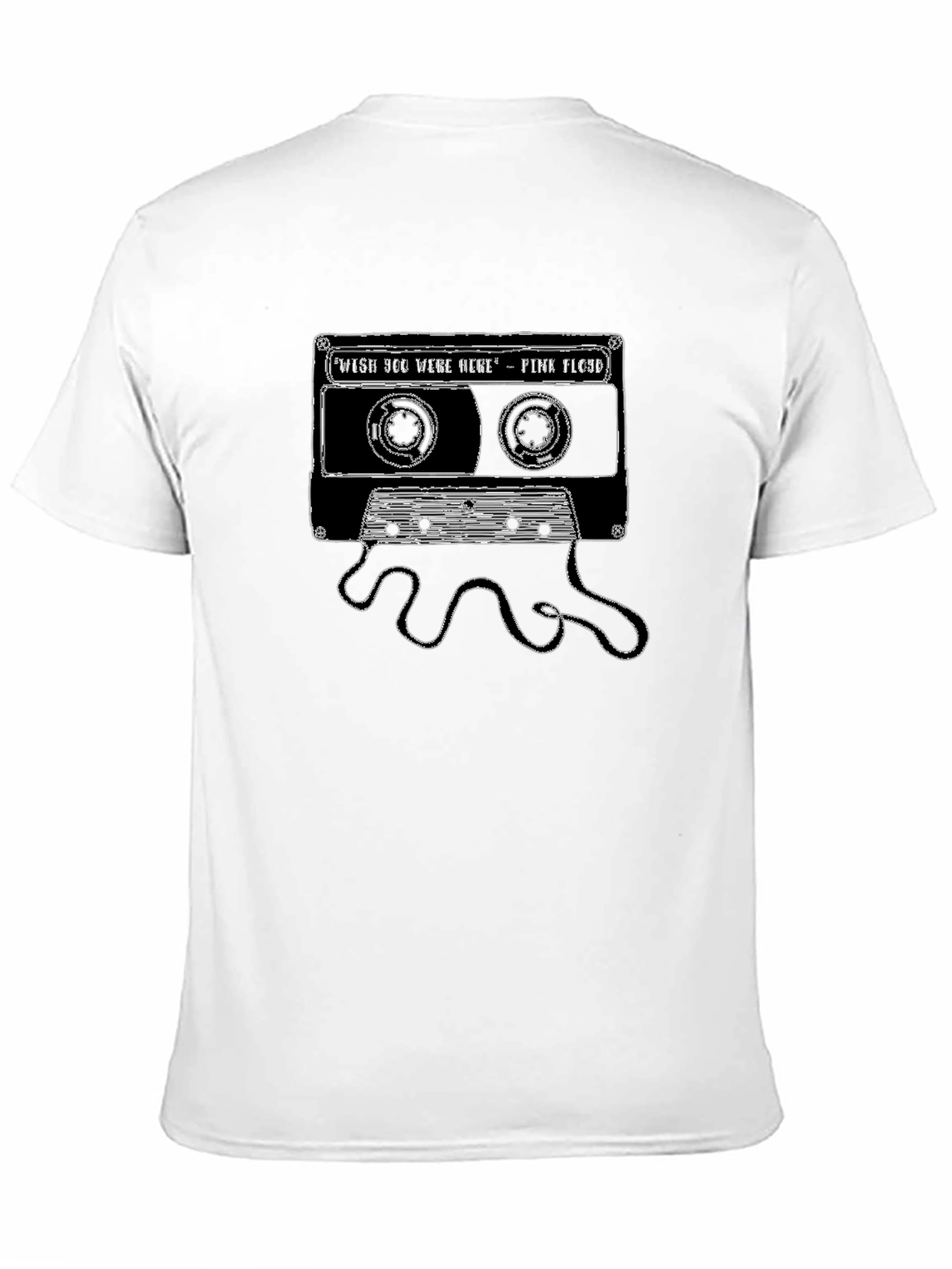 Pink Floyd Wish You Were Here Cassette Tape T-Shirt