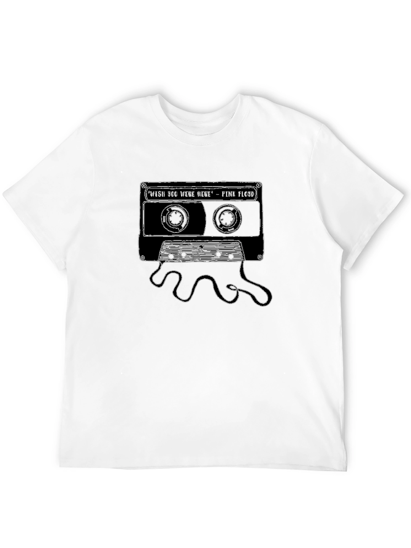 Pink Floyd Wish You Were Here Cassette Tape T-Shirt