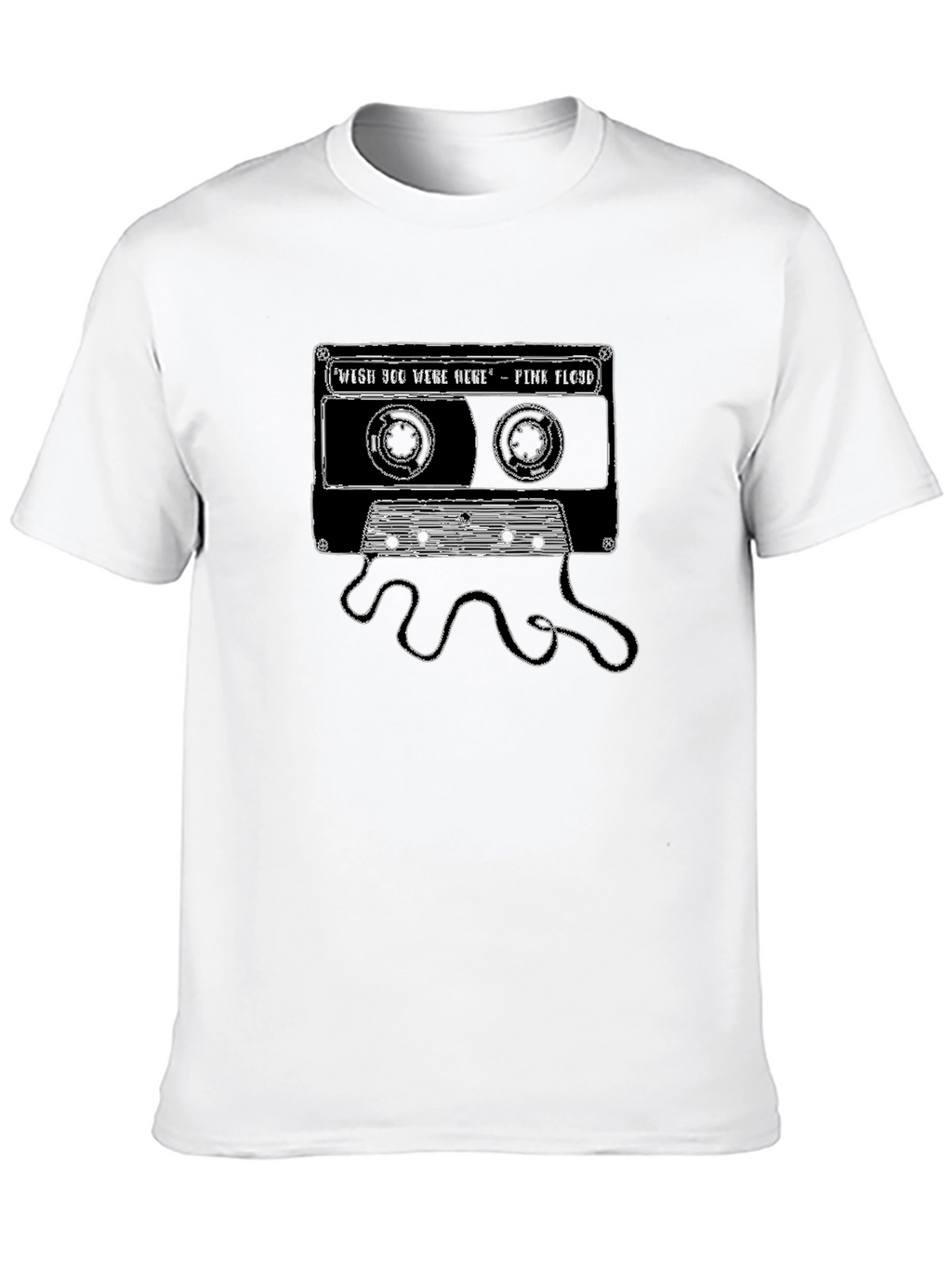 Pink Floyd Wish You Were Here Cassette Tape T-Shirt