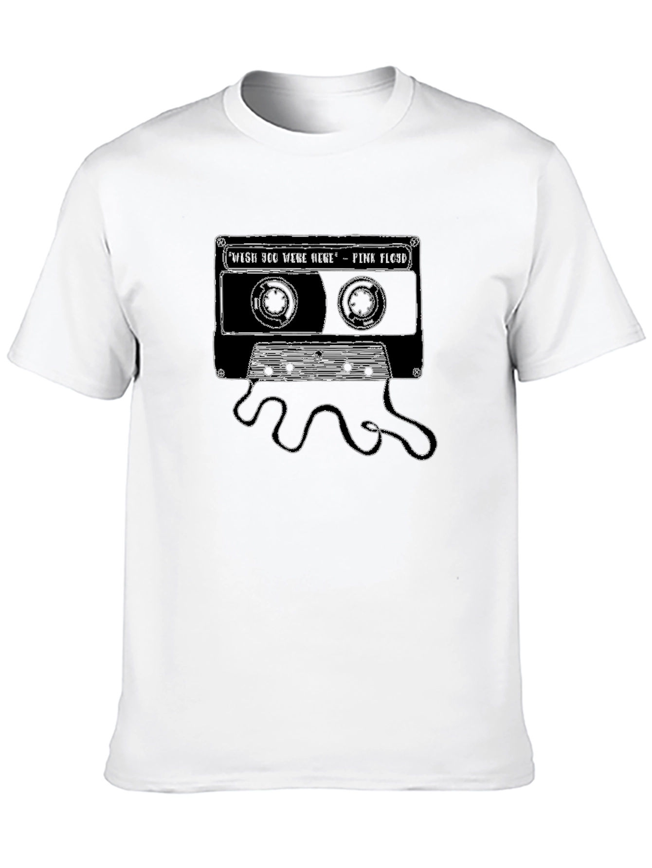 Pink Floyd Wish You Were Here Cassette Tape T-Shirt
