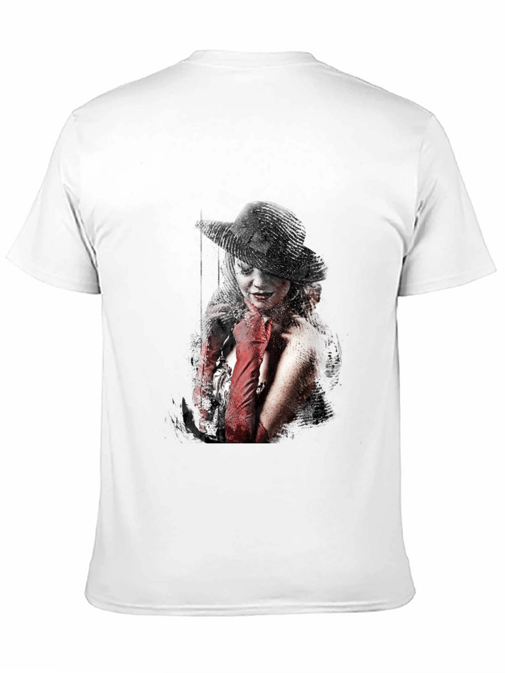 Stylish Graphic Print T-Shirt - Dark Fashion