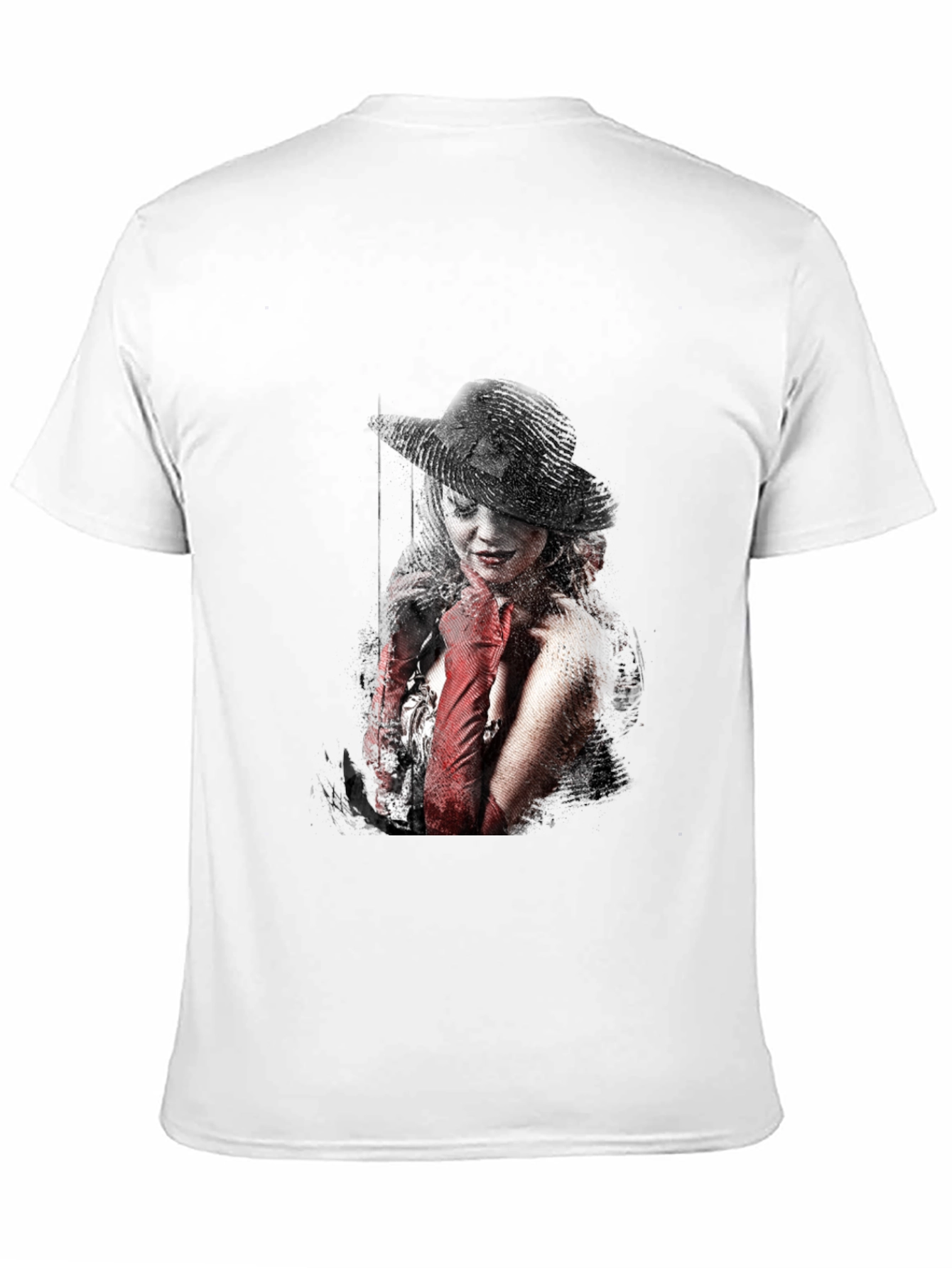 Stylish Graphic Print T-Shirt - Dark Fashion