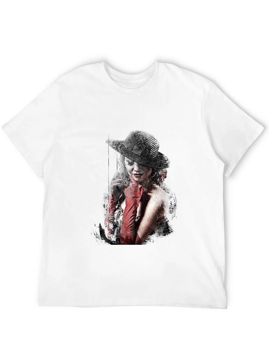 Stylish Graphic Print T-Shirt - Dark Fashion