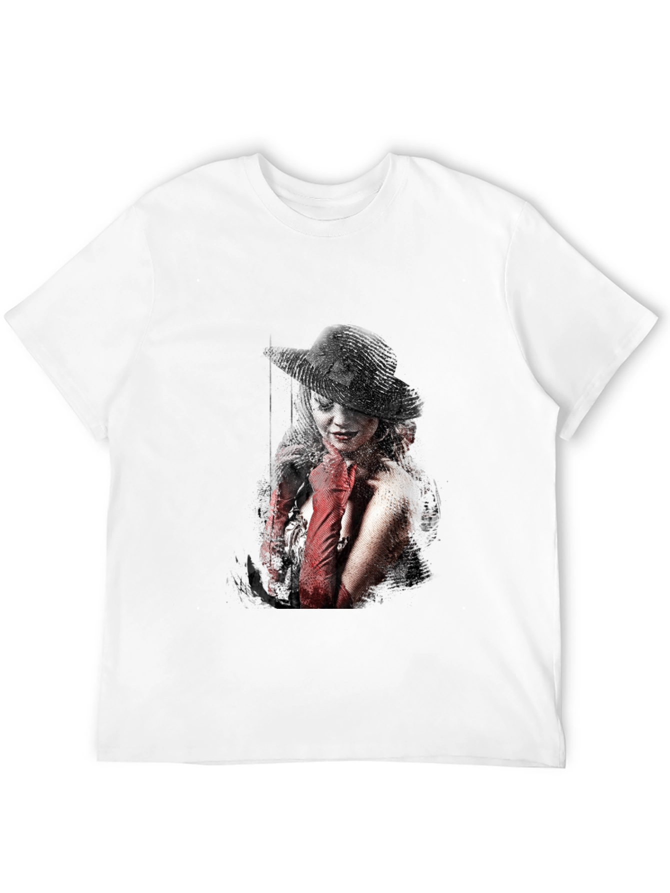 Stylish Graphic Print T-Shirt - Dark Fashion