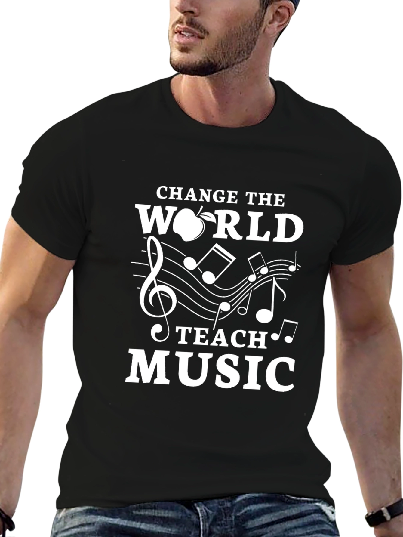 Change The World Teach Music T-Shirt