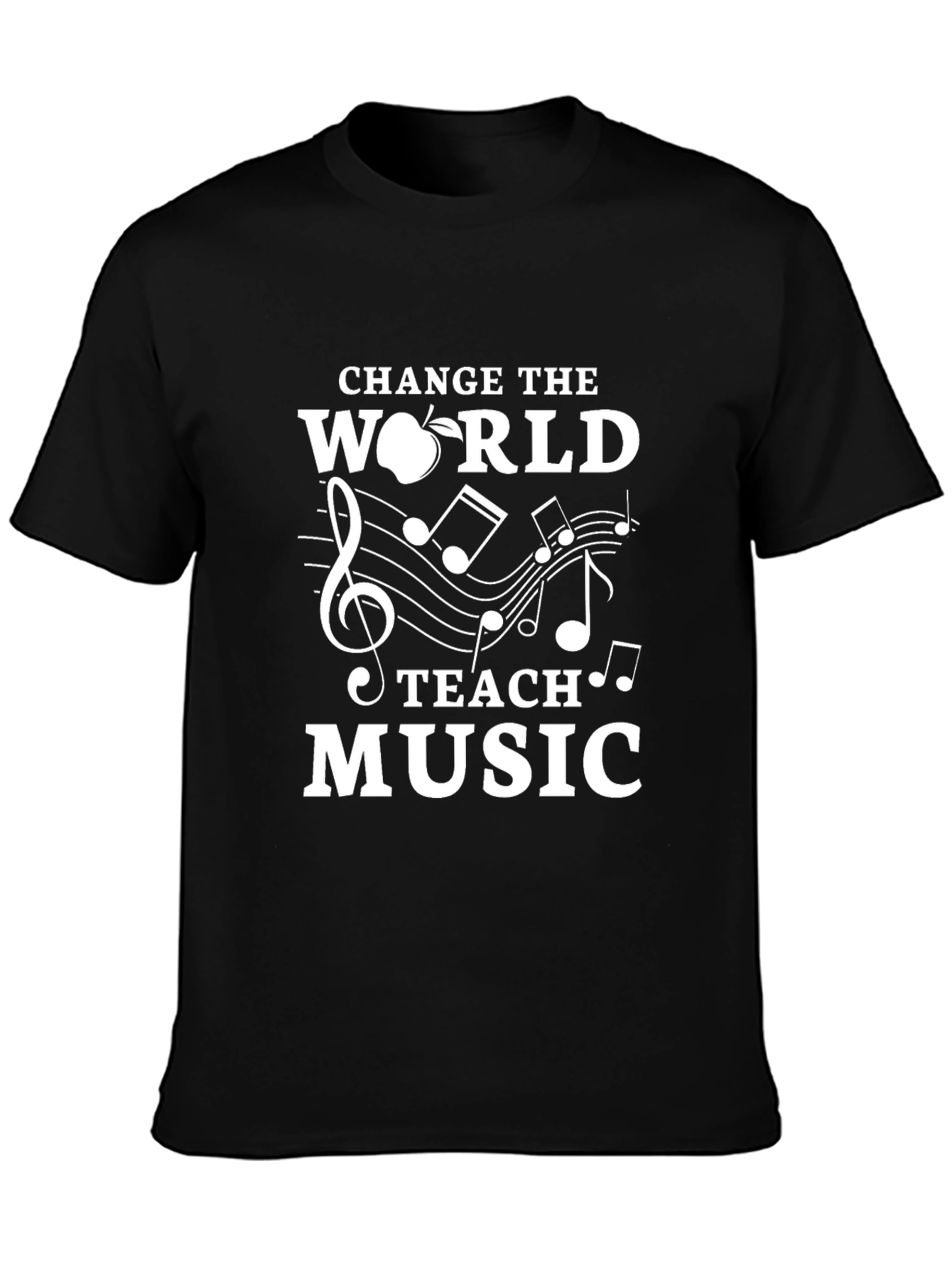 Change The World Teach Music T-Shirt