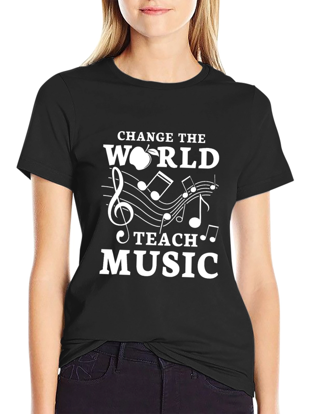 Change The World Teach Music T-Shirt