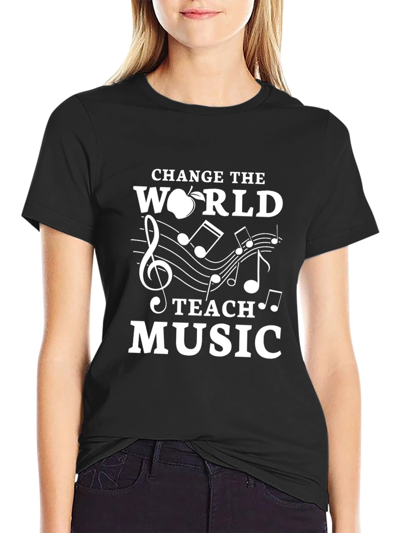 Change The World Teach Music T-Shirt