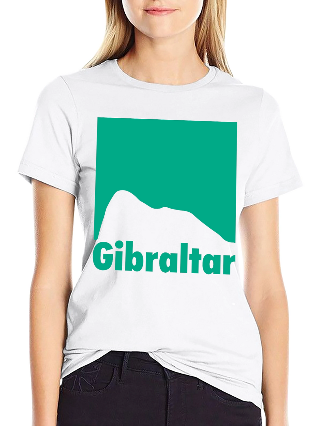 Gibraltar Graphic T-Shirt - Black Cotton Tee