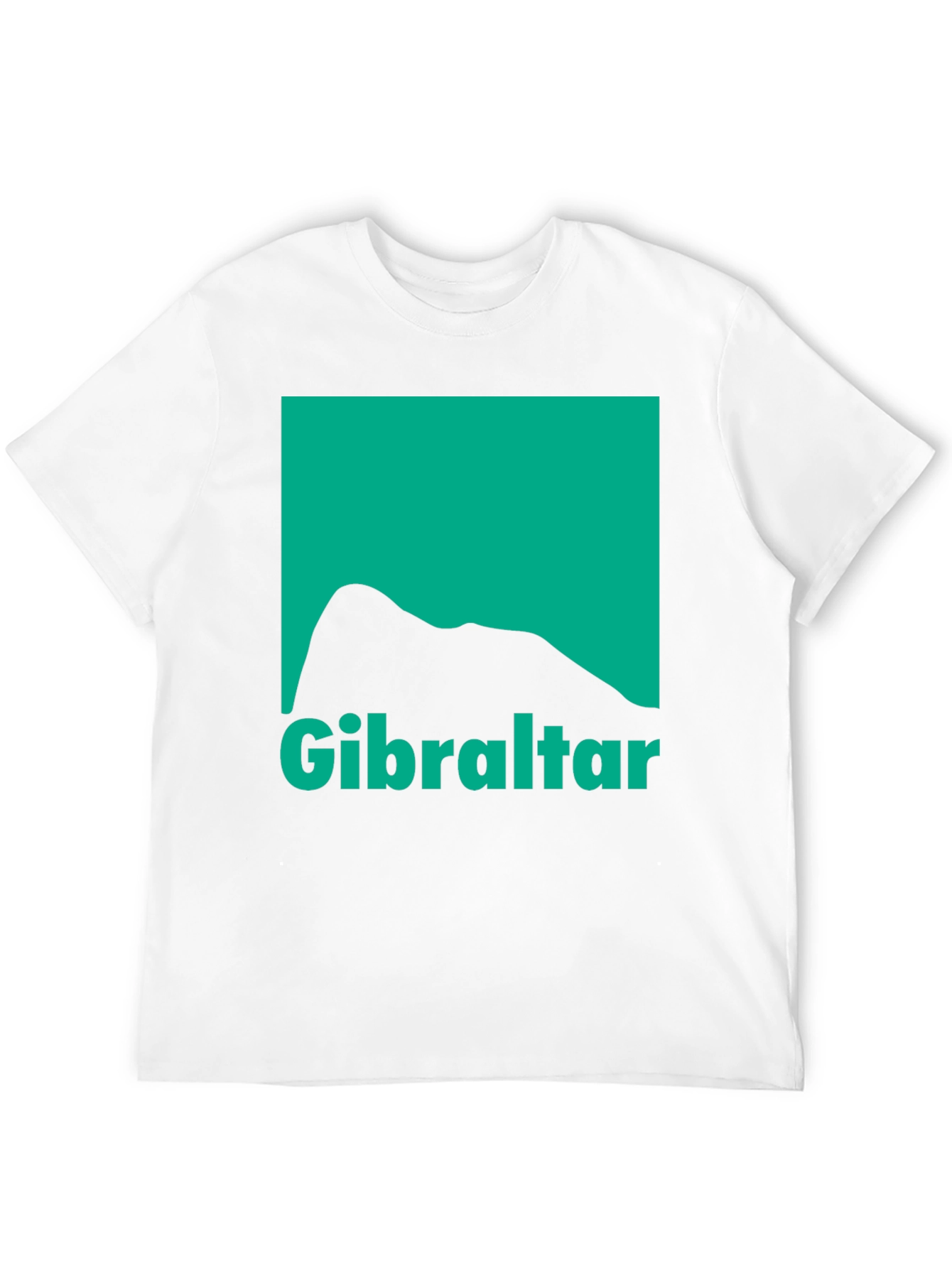 Gibraltar Graphic T-Shirt - Black Cotton Tee