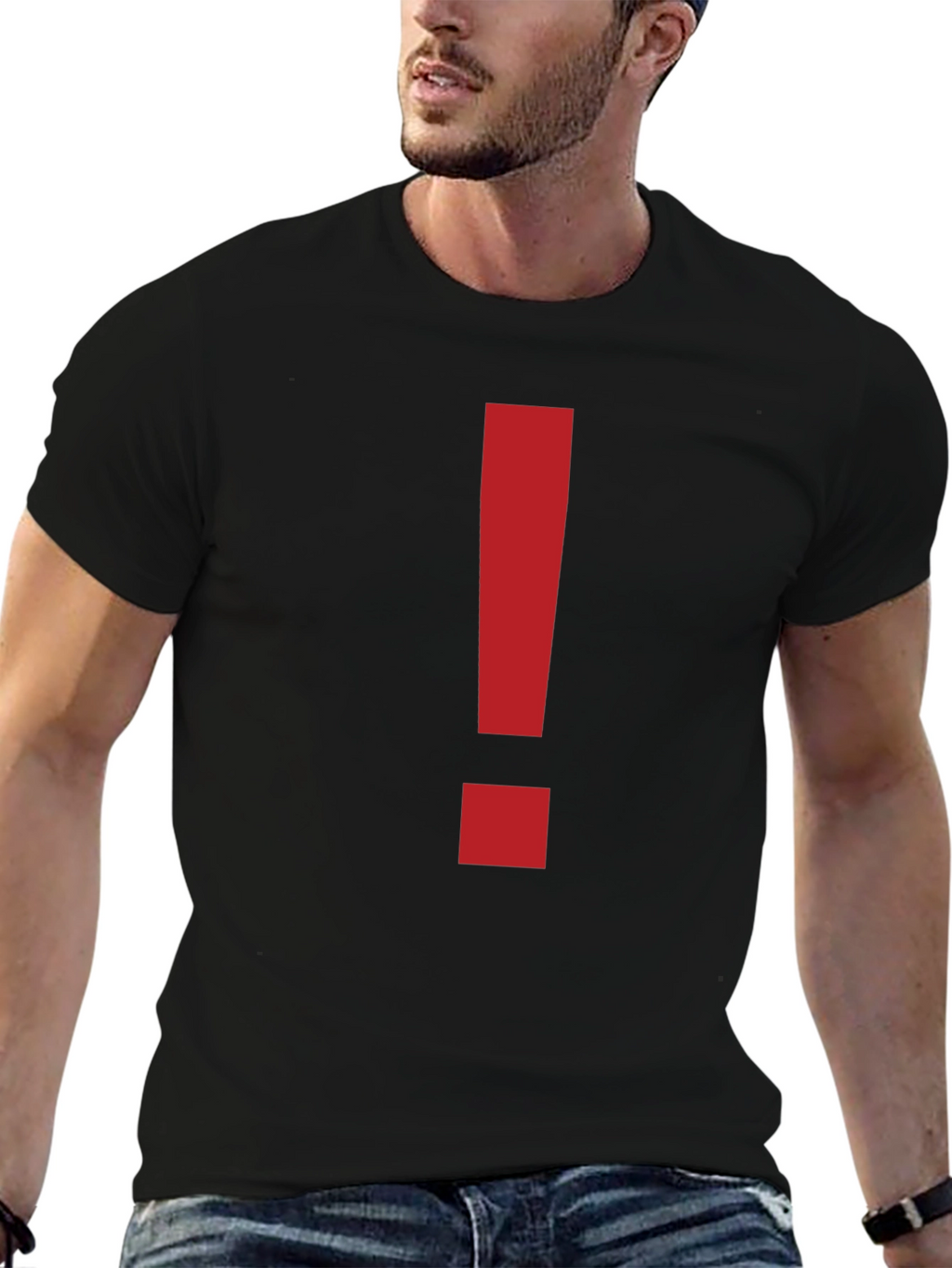 Exclamation Tee - Bold Statement Shirt