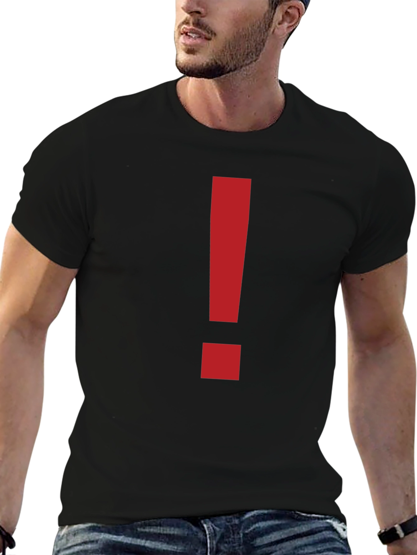 Exclamation Tee - Bold Statement Shirt
