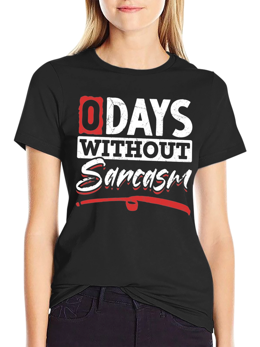 Funny Sarcasm T-Shirt - 0 Days Without