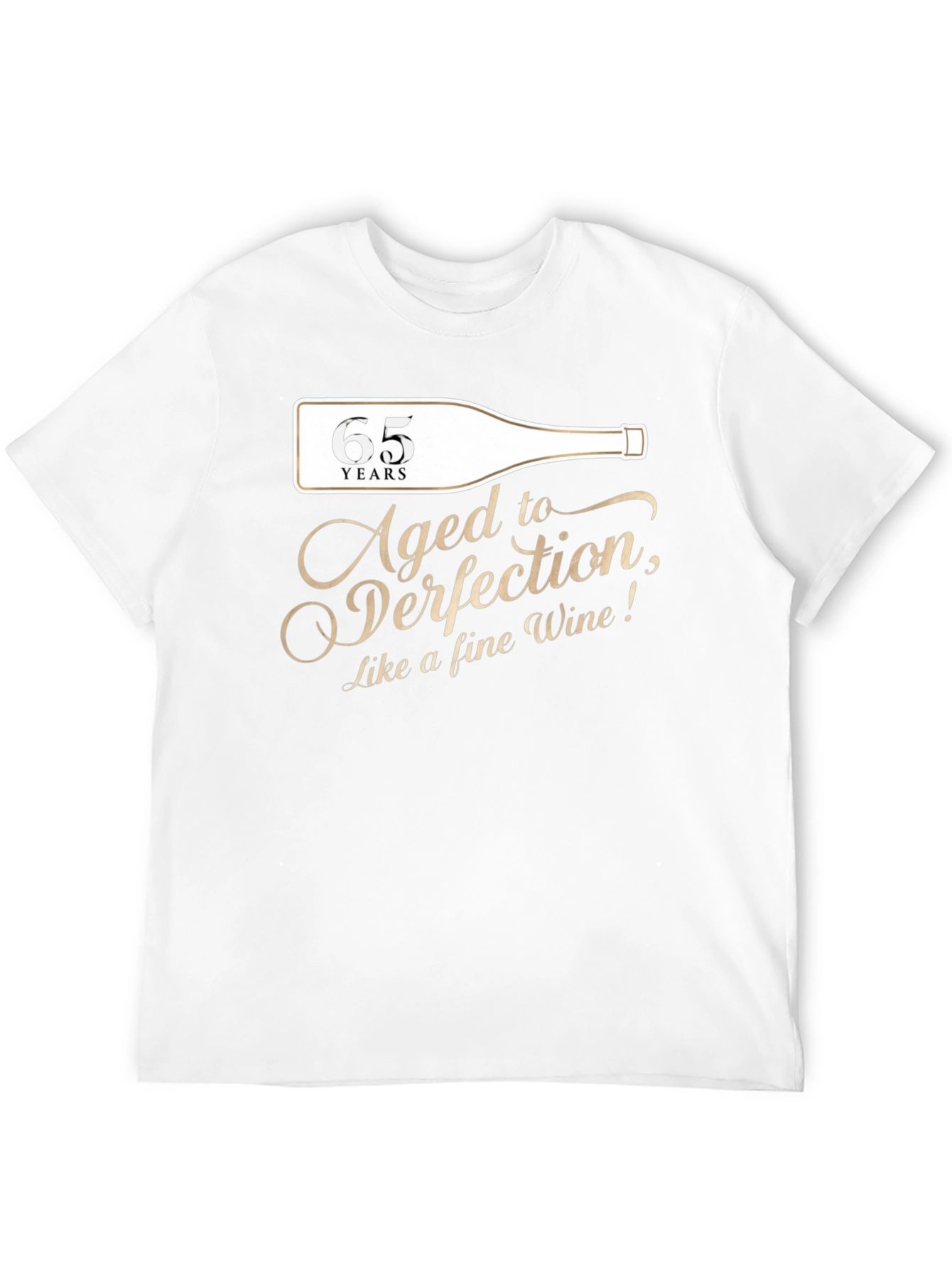 Aged to Perfection 65th Birthday T-Shirt