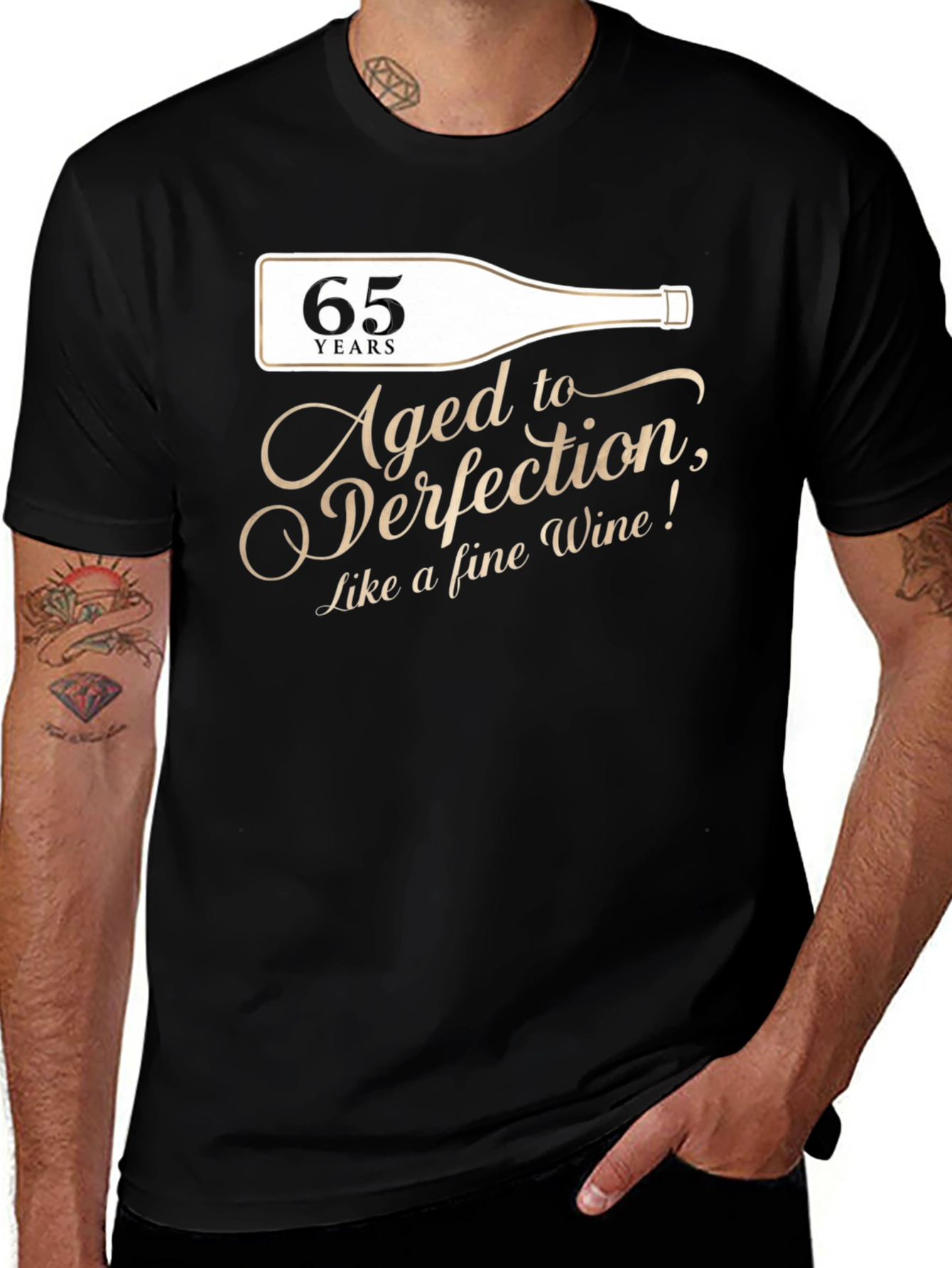 Aged to Perfection 65th Birthday T-Shirt