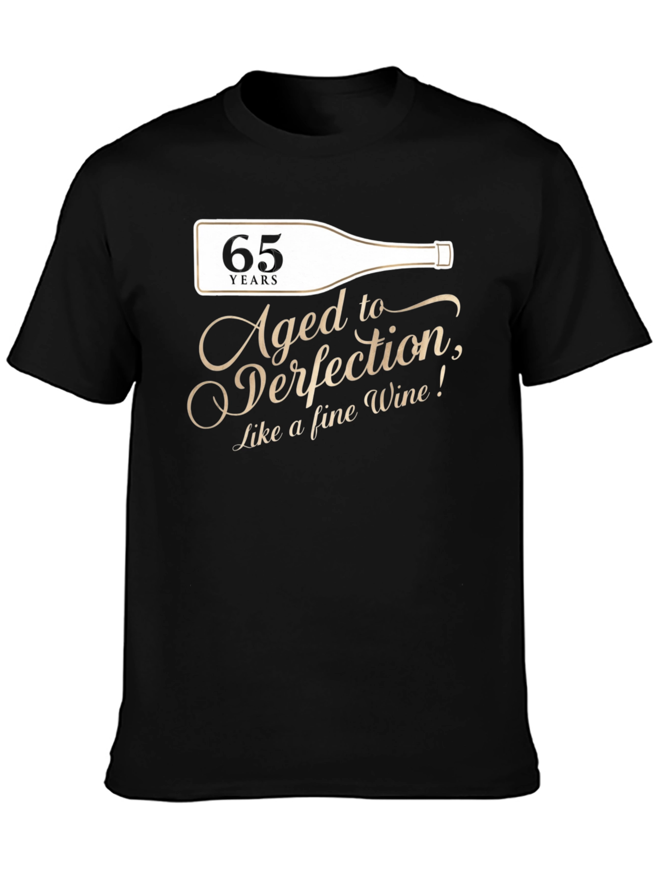 Aged to Perfection 65th Birthday T-Shirt