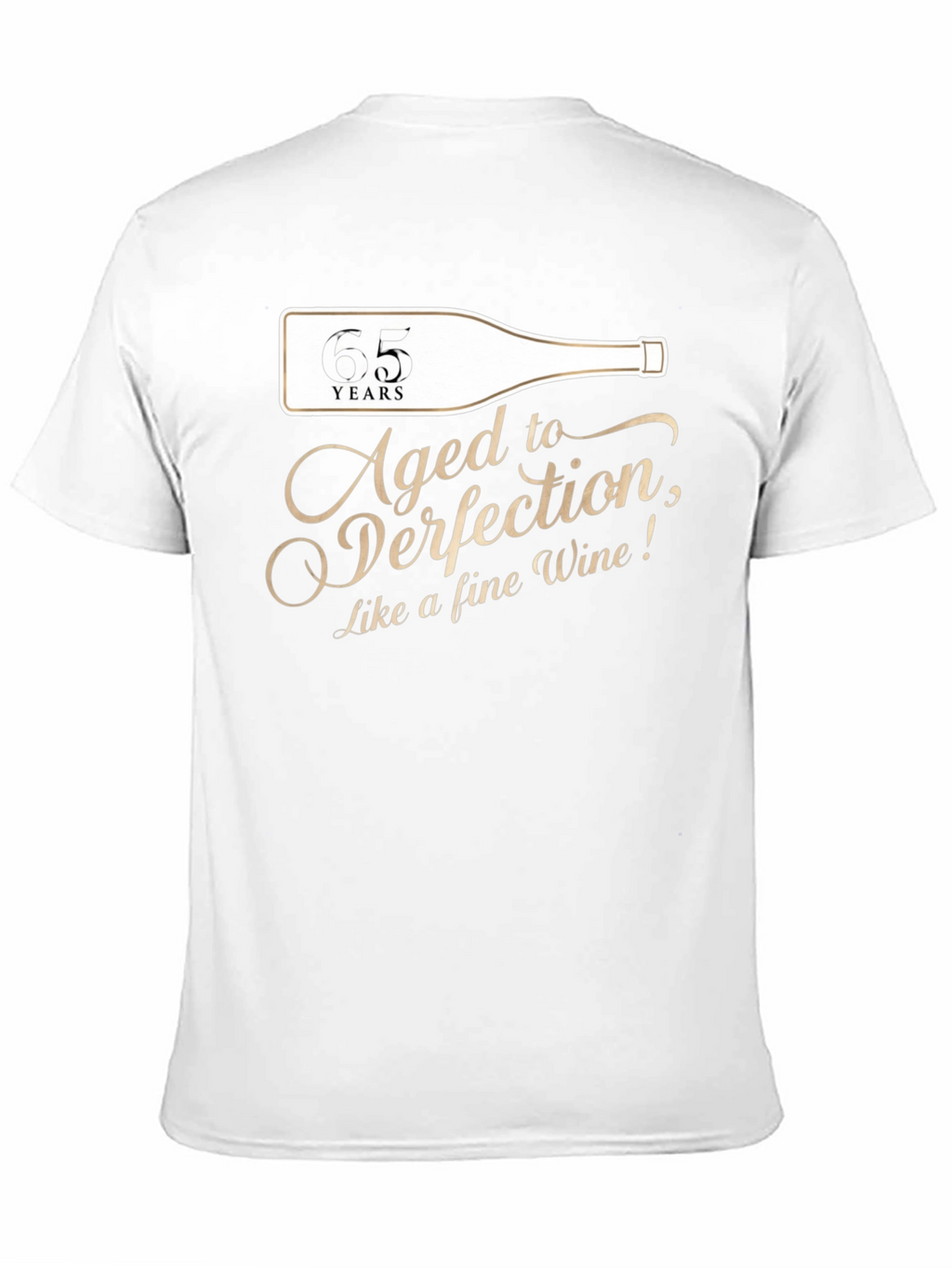 Aged to Perfection 65th Birthday T-Shirt