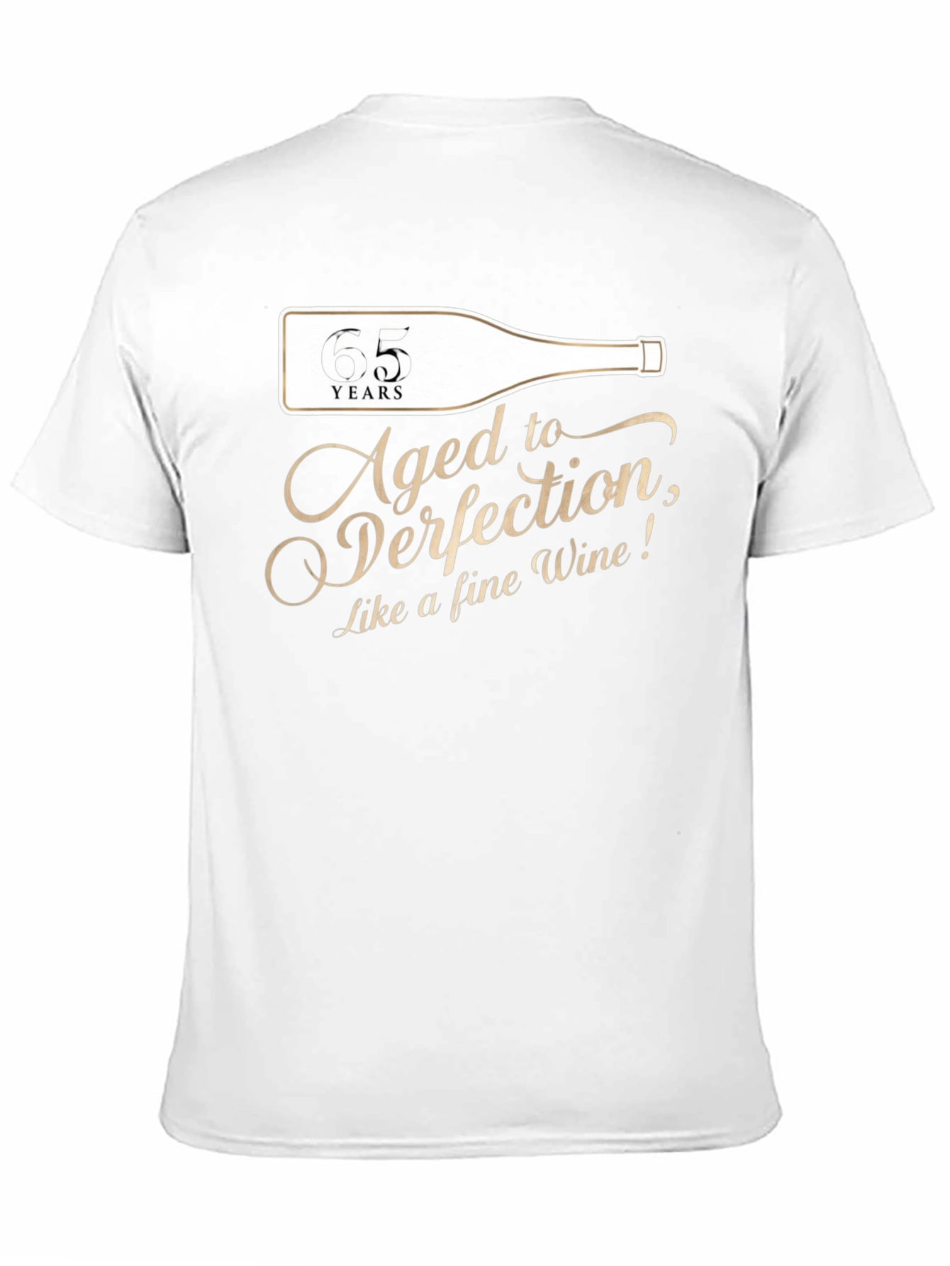 Aged to Perfection 65th Birthday T-Shirt