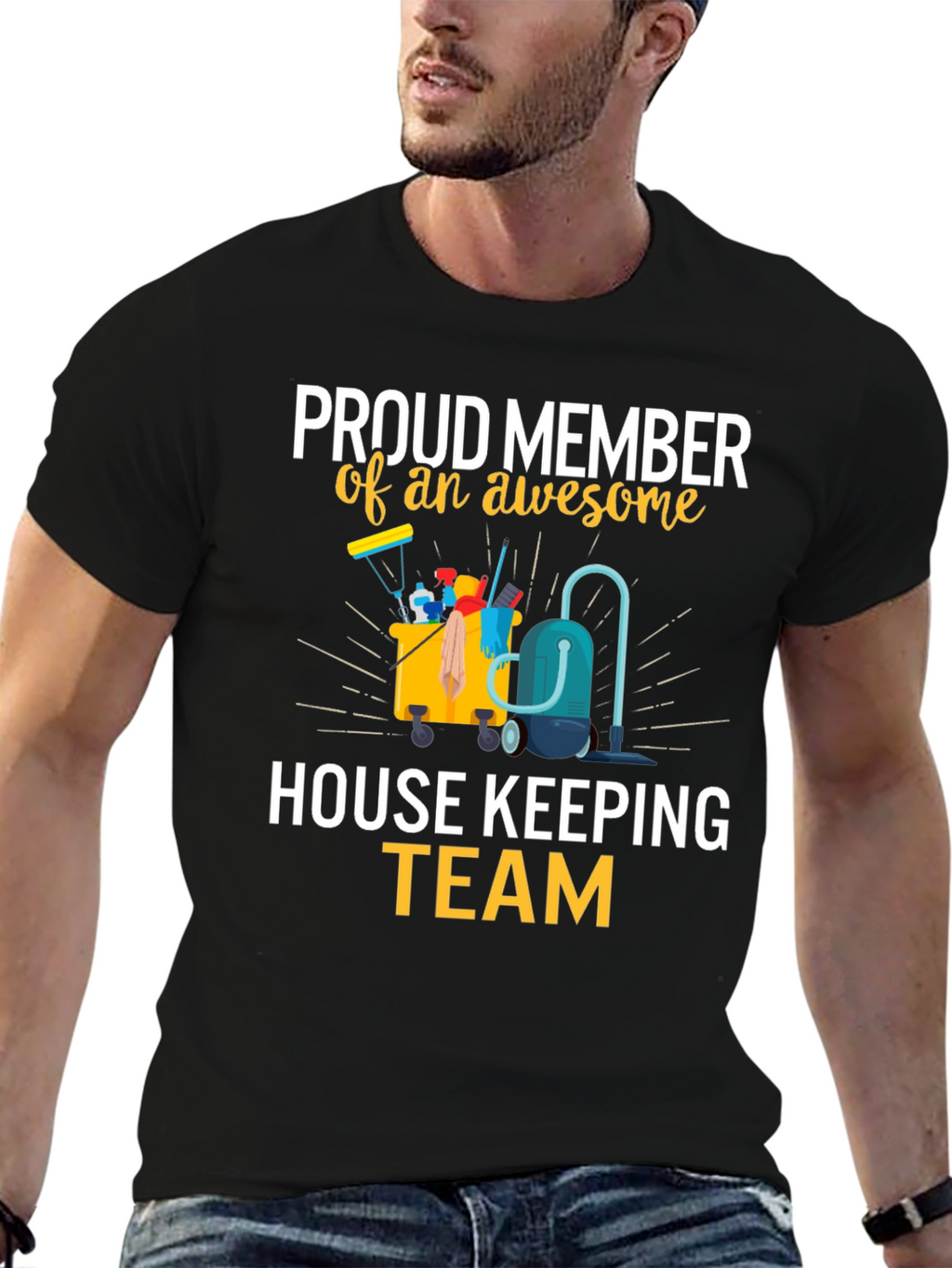 Proud House Keeping Team Member T-Shirt