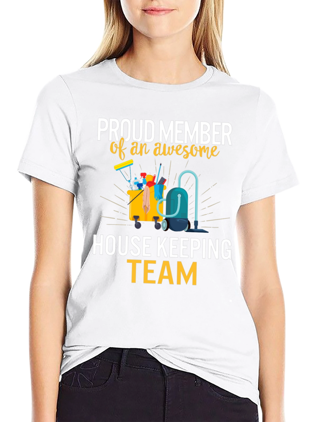 Proud House Keeping Team Member T-Shirt