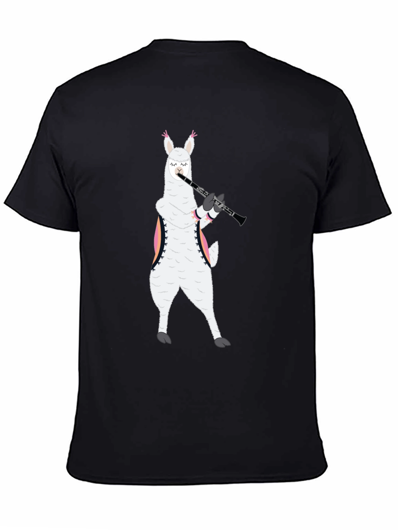 Llama Clarinet Player T-Shirt